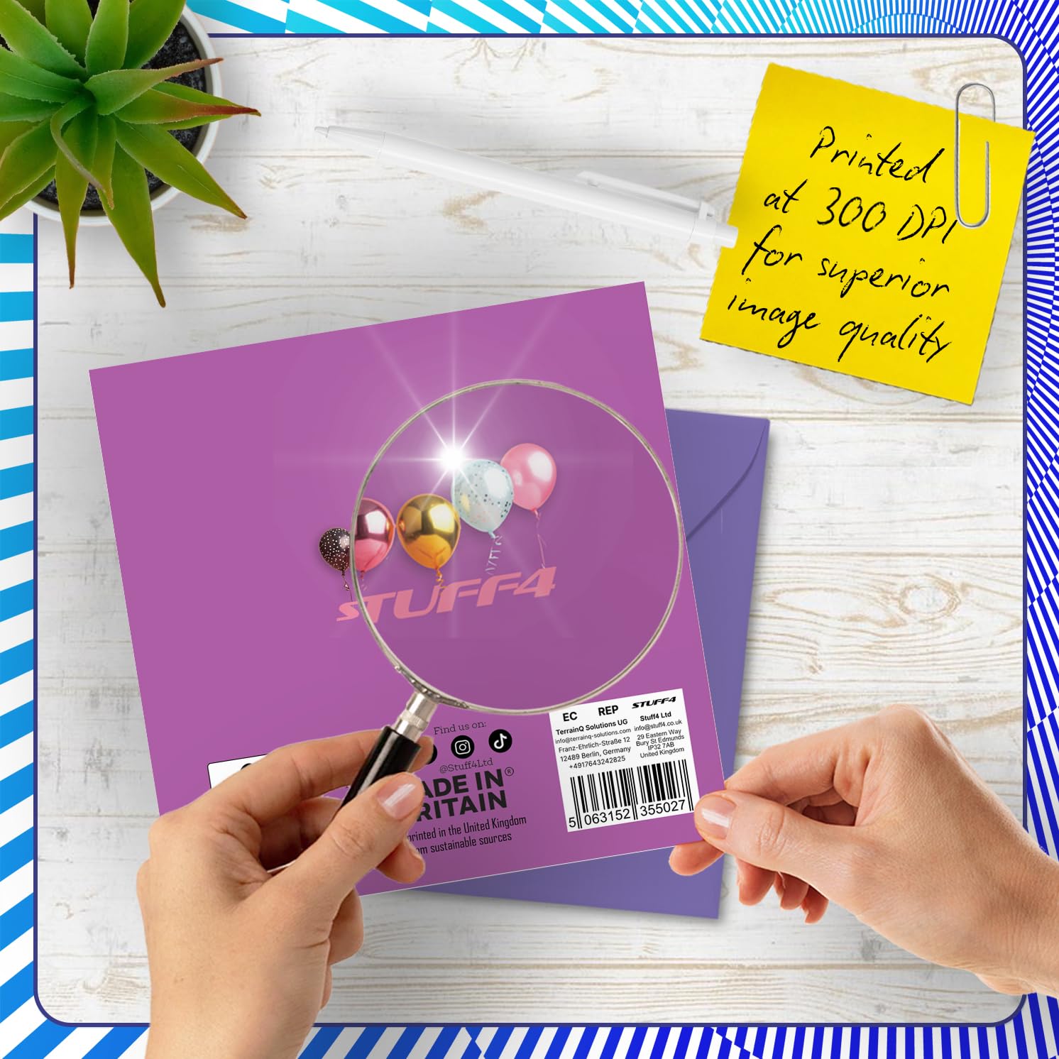 Stuff4 16th Birthday Card for Girls - Fantastically Fabulous Design | 145mm x 145mm
