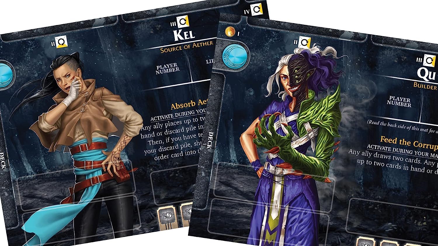 Indie-Brett- und Kartenspiel Aeon's End: Legacy of Gravehold 7