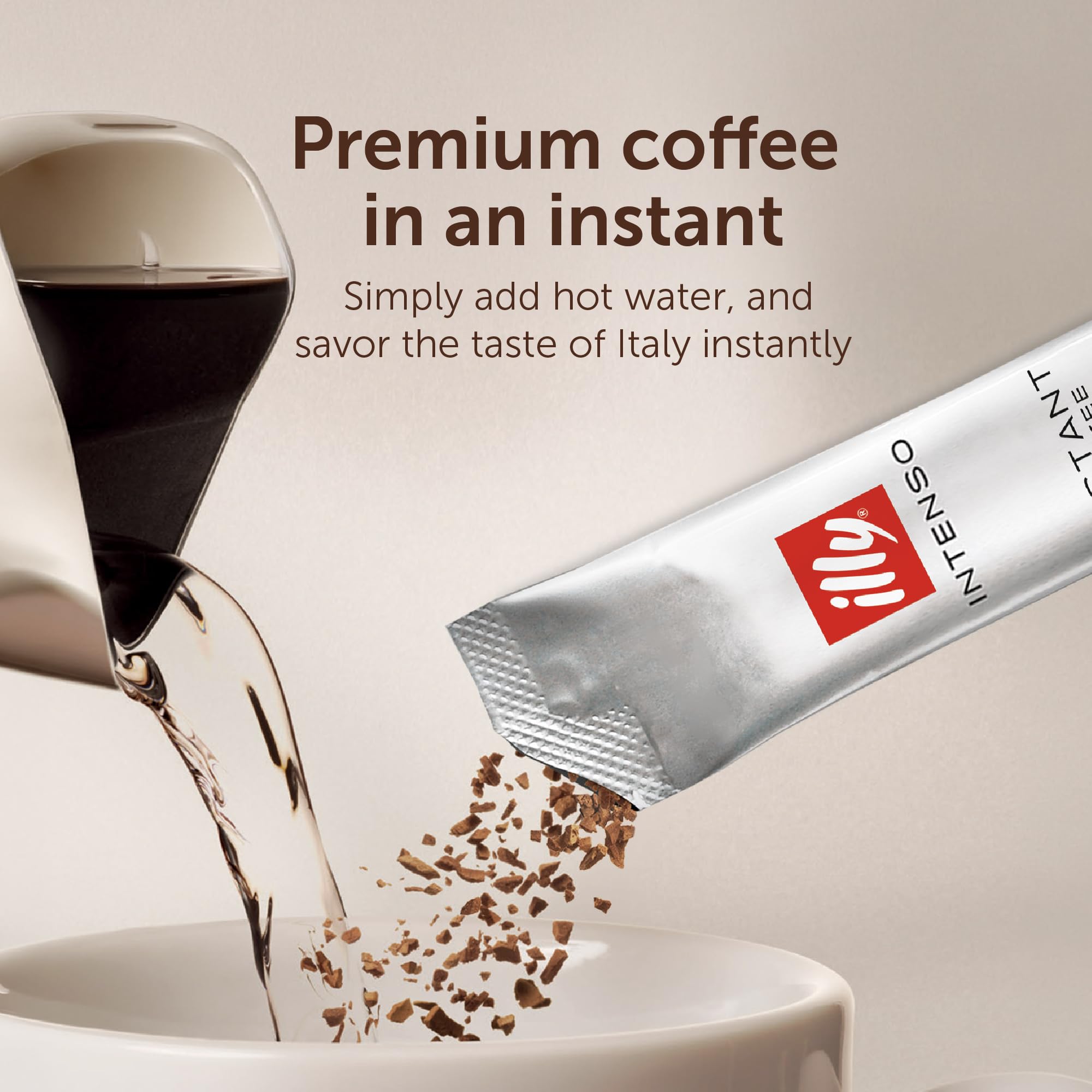 illy Intenso Instant Coffee Sachets - 100% Arabica Blend | Intensity 7/9 | 20 Count 4