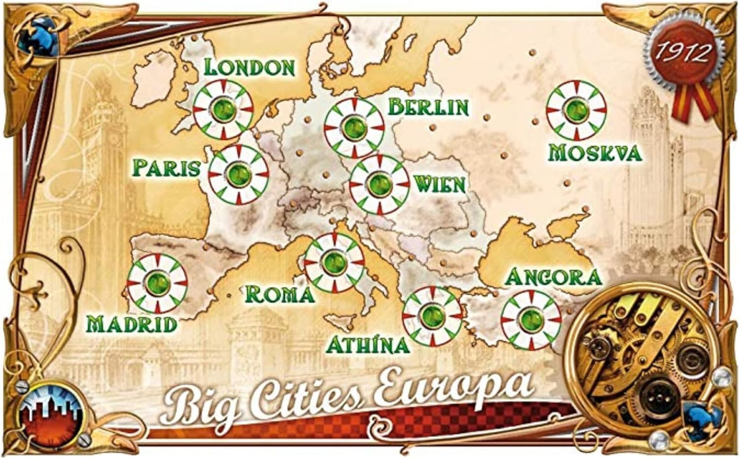 Days of Wonder Ticket to Ride Europa 1912 Board Game Expansion | Ages 8+ | 2-5 Players 4