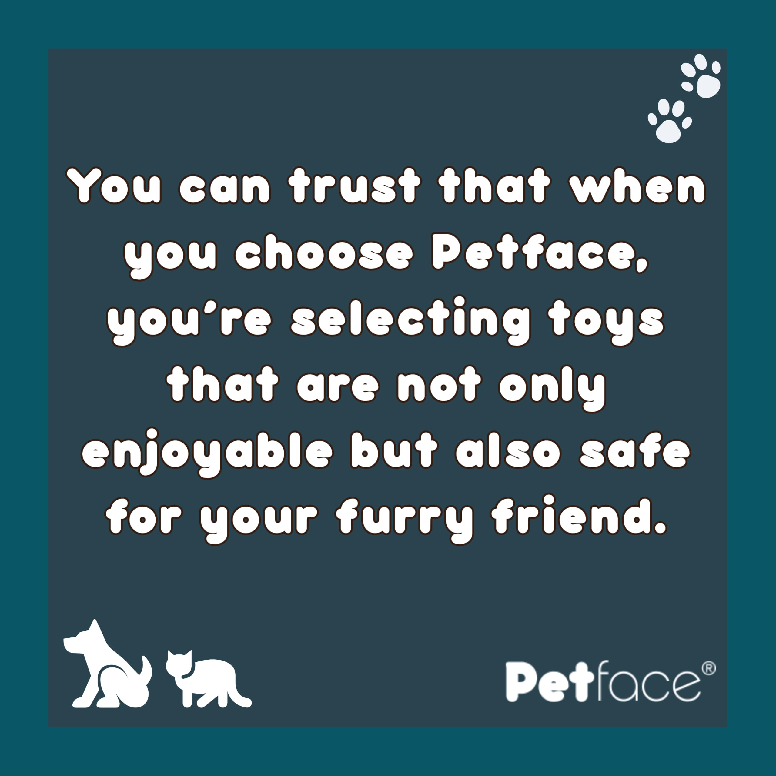 Petface Squeaky Rugby Tennis Ball Dog Toy - Durable, Nonabrasive Felt for Small Breeds | 1 Pack 5