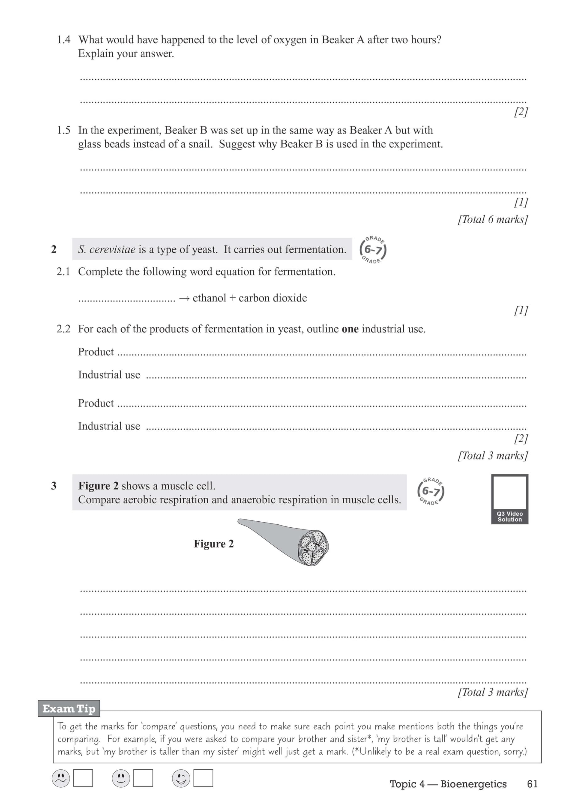 CGP GCSE Biology AQA Exam Practice Workbook - Higher (9-1 Revision) | Includes Answers 9