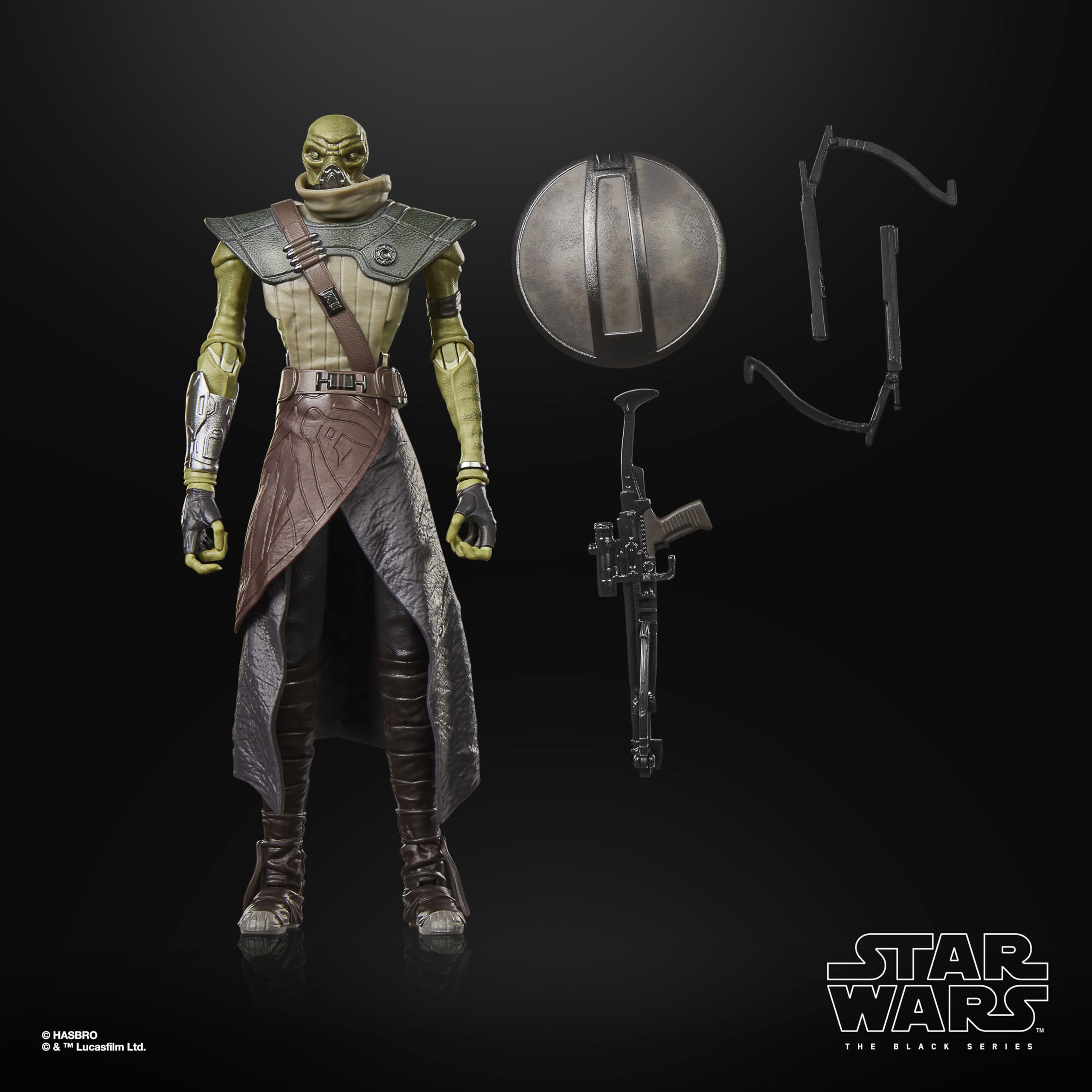 Star Wars The Black Series Embo Action Figure - 15 cm Scale | Photoreal Design | 3 Accessories 9