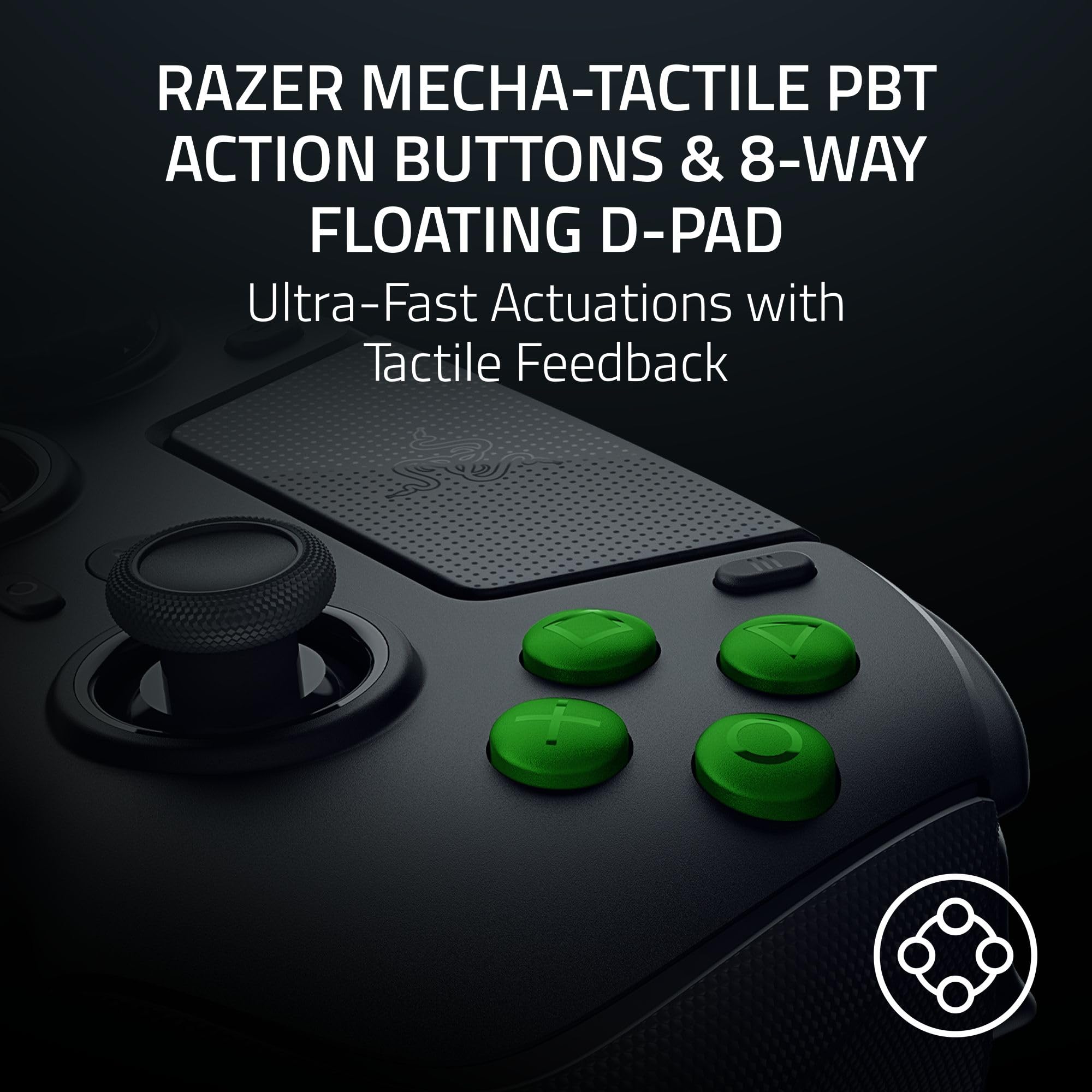 Razer Raiju V3 Pro - Wireless Esports Controller for PlayStation 5 & PC 3