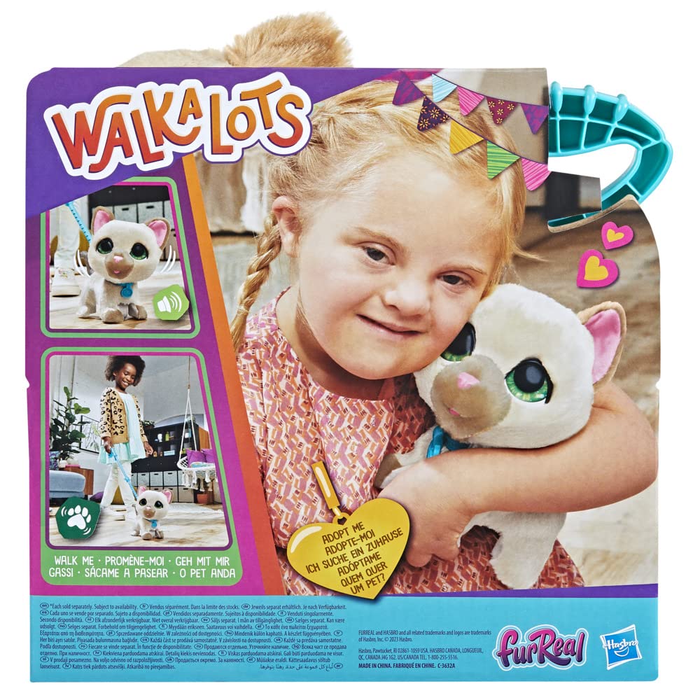 FurReal Friends Walkalots Large Racker Interactive Walking Cat Toy - Ages 4+ 14