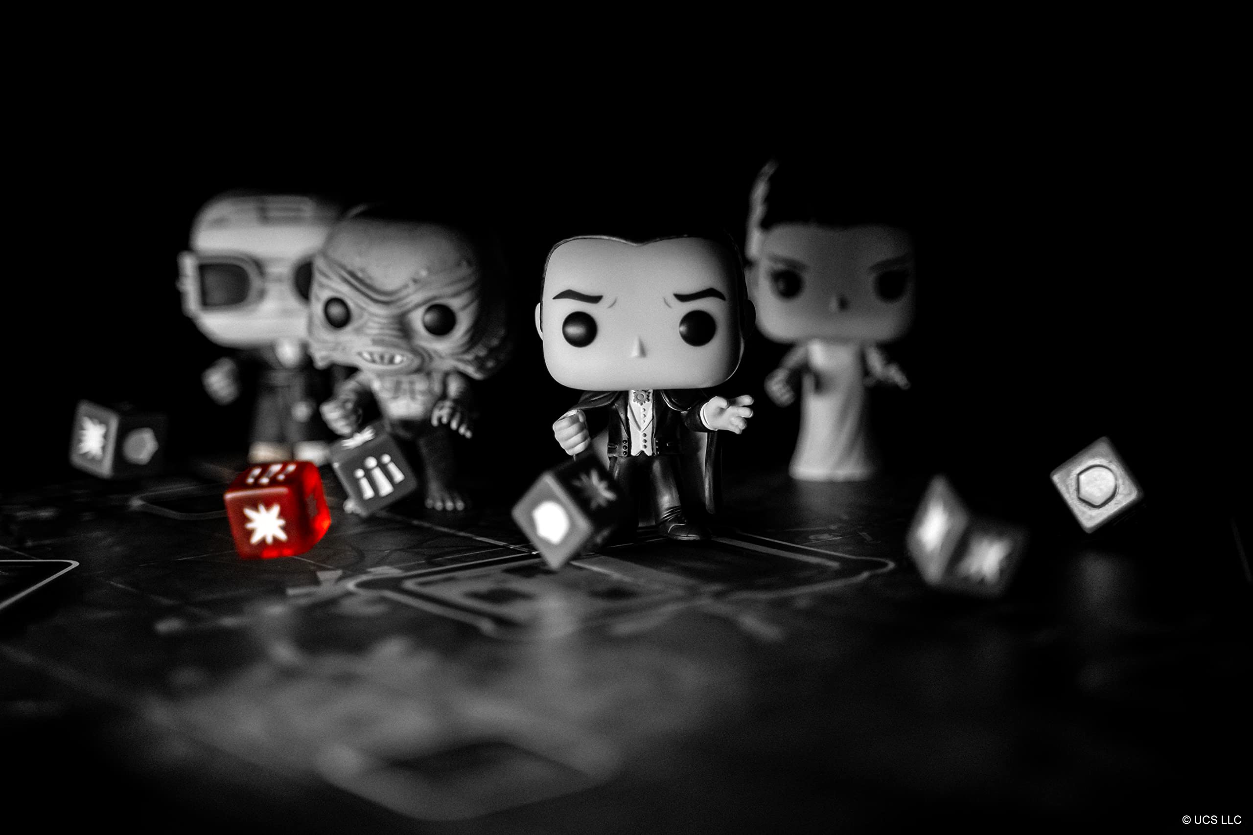 Funko Funkoverse Universal Monsters 4-Pack Strategy Game 8