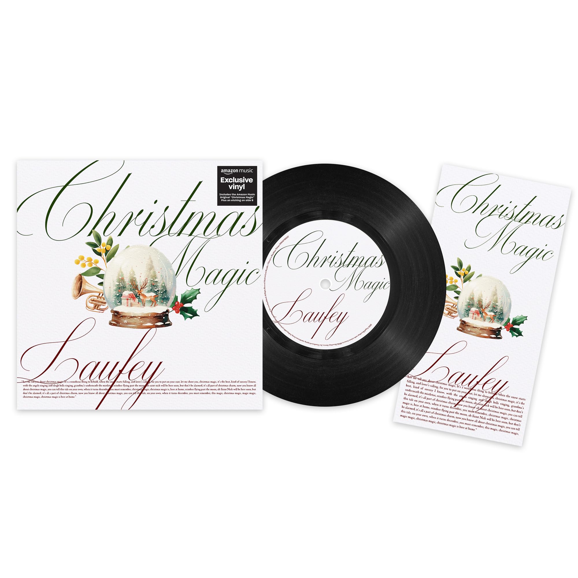 Laufey – Christmas Magic (Amazon Exclusive 7" Vinyl) [Limited Edition] 1