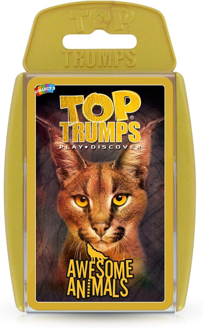 Tolles Kartenspiel „Top Trumps“ mit Tieren