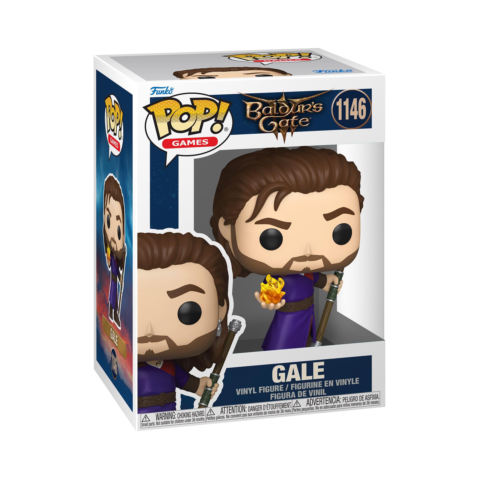 Funko Pop! Games: Baldur's Gate 3 - Gale Vinyl Figure | 3.75 Inches 1