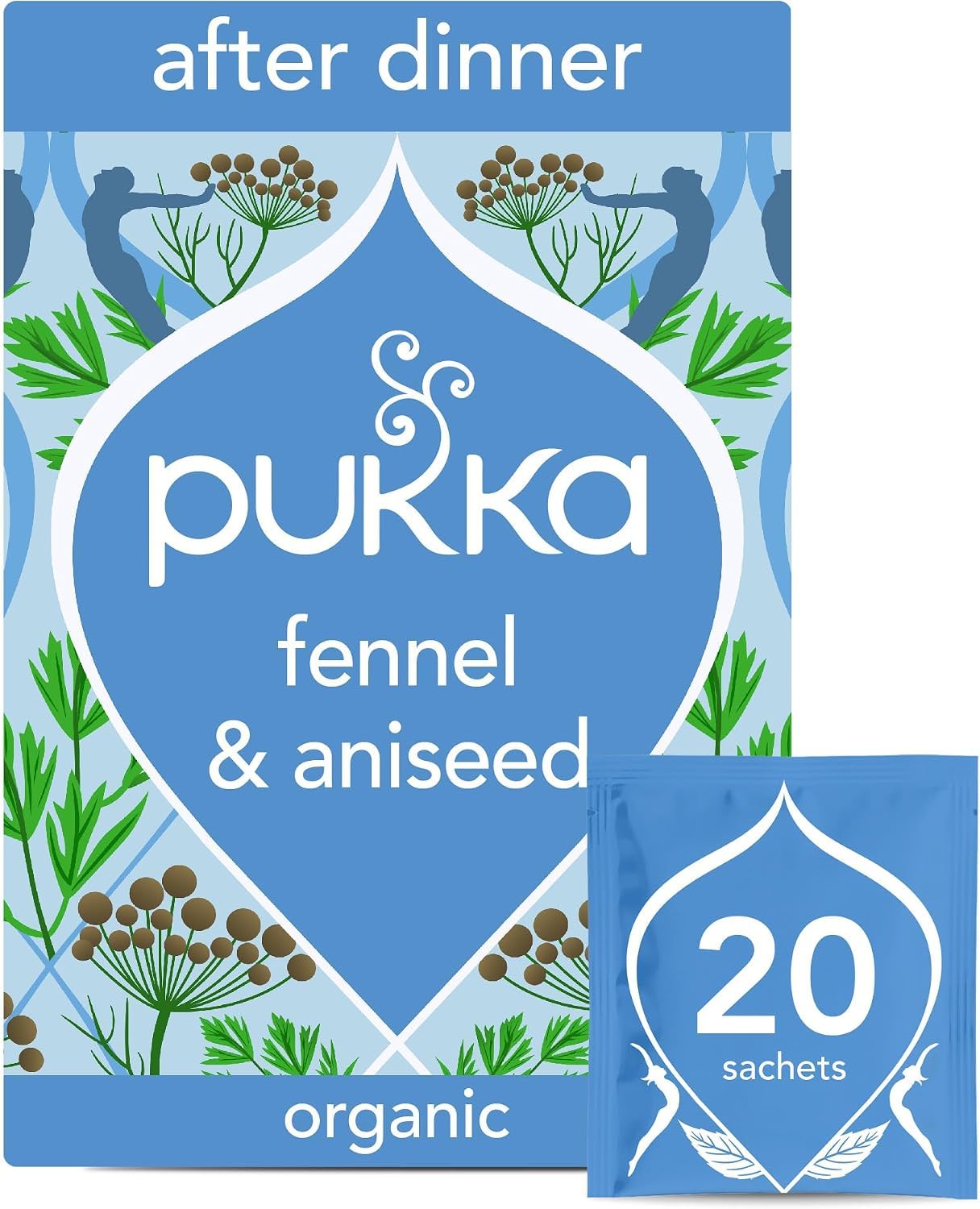 Pukka Herbs Feel New Organic Herbal Tea - Supports Digestion & Skin Health | 20 Teabags | 40g 1
