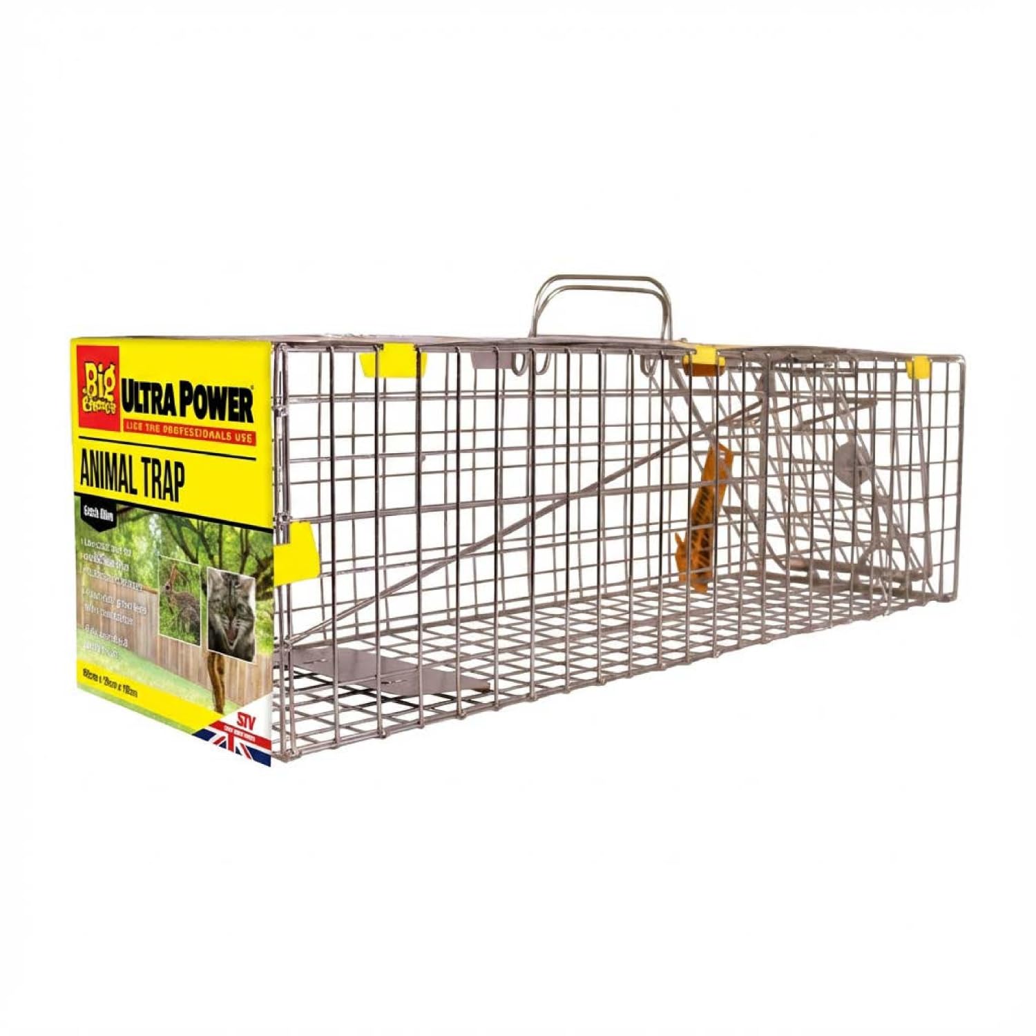 The Big Cheese® Live Animal Trap – Small Cage | Ready-Assembled Humane Catc