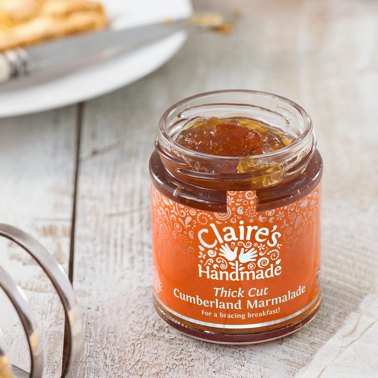 Claire's Handmade Thick Cut Cumberland Marmalade - Bitter Orange & Dark Brown Sugar | 227g 3