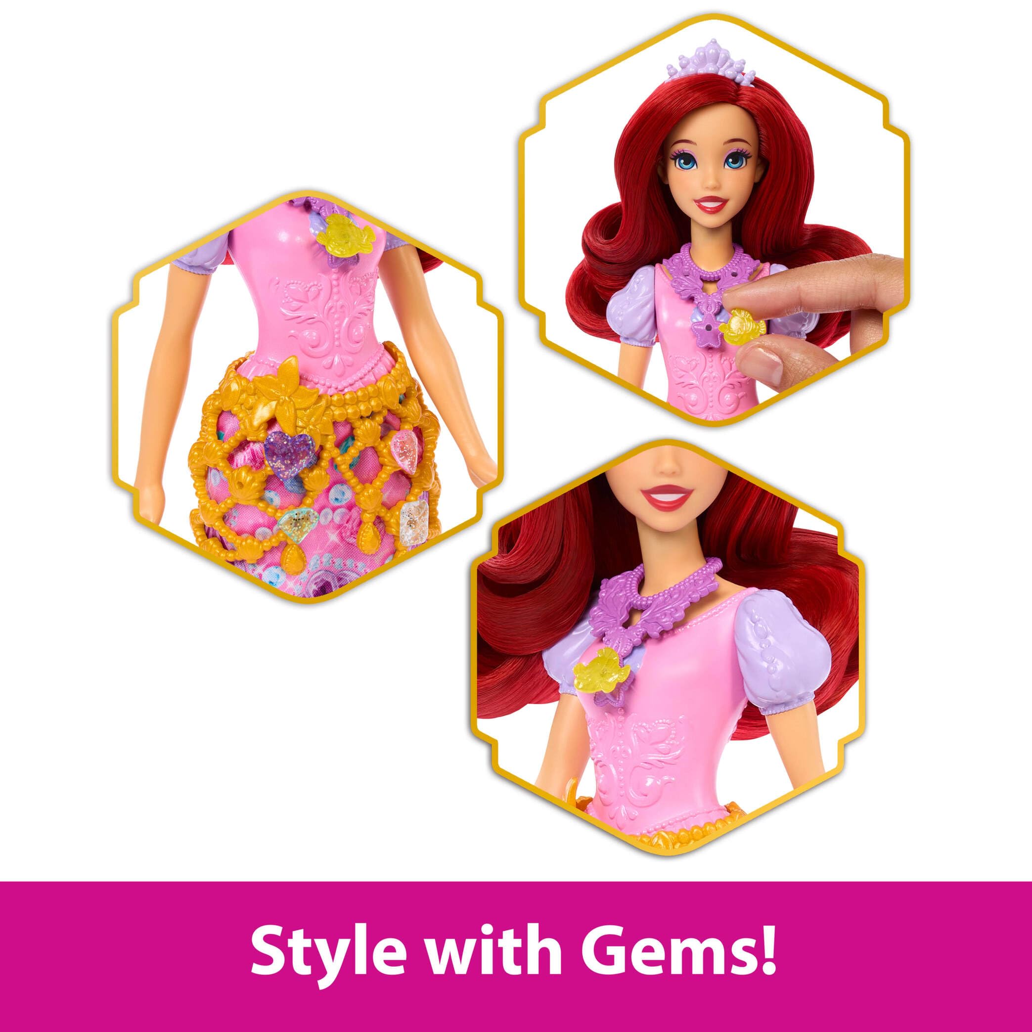 Mattel Disney Princess Ariel Fashion Doll & Accessories with 8 Surprises | 12.5 inches | Multicolor 5