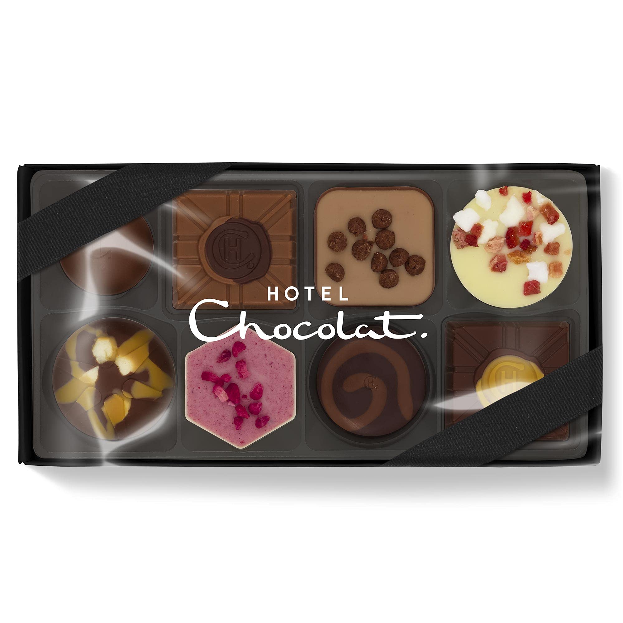 Hotel Chocolat Everything Pocket Selection - 8 Best-Loved Chocolates | 100g