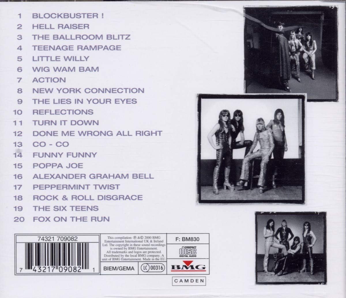 Sweet - Greatest Hits Audio CD 2