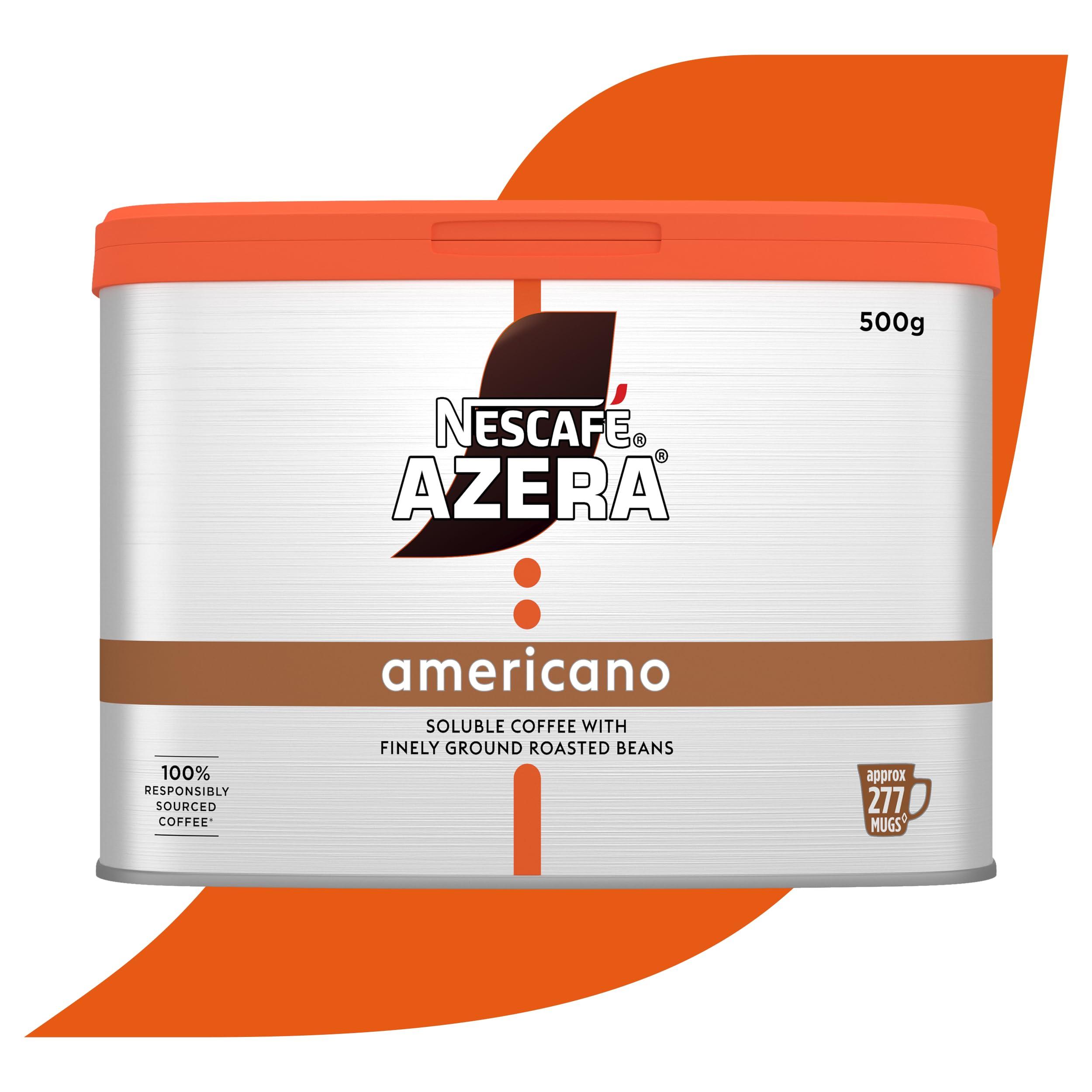 NESCAFÉ Azera Americano Instantkaffee mit gemahlenen Bohnen 500g 6