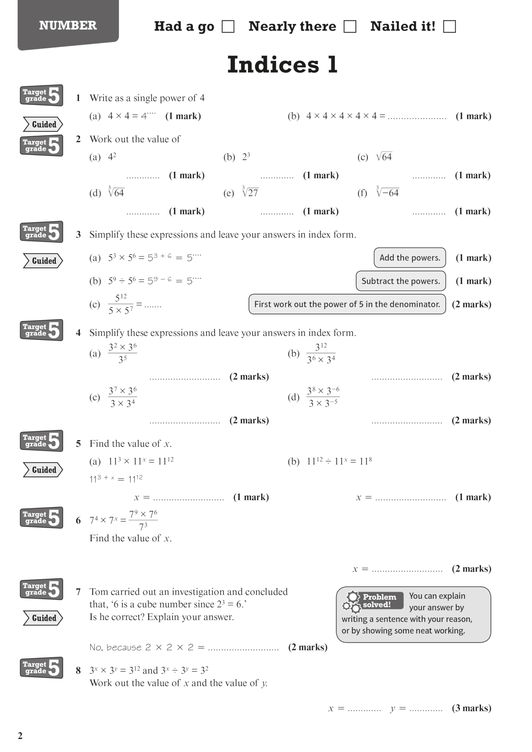 PEARSON EDUCATION Pearson Edexcel GCSE (9-1) Mathematics Higher Revision Workbook | 2021/2022 Exams 4