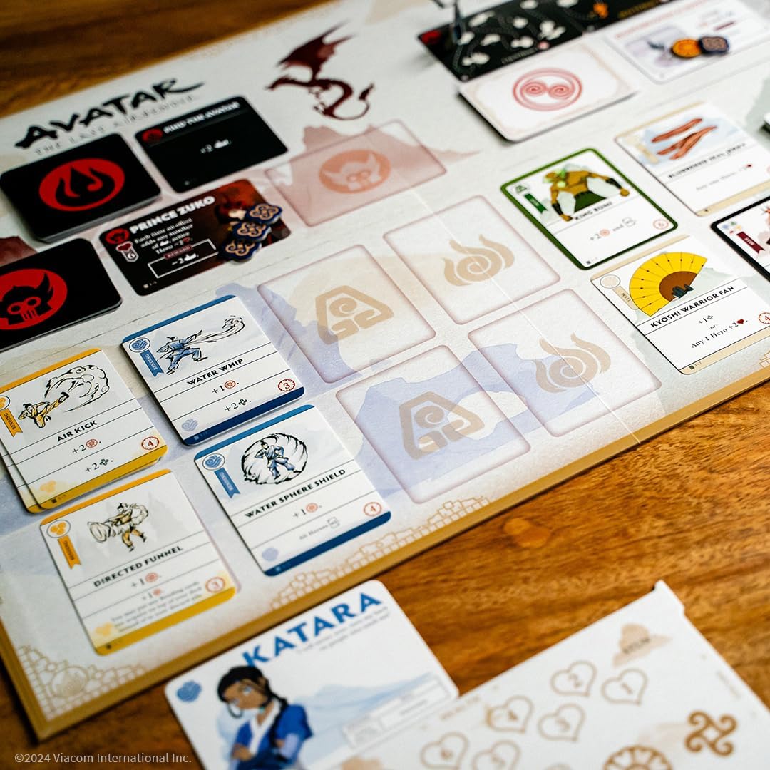 USAopoly Avatar The Last Airbender: Aang's Destiny Cooperative Deck-Building Game (DB096-653-002400-04) 5