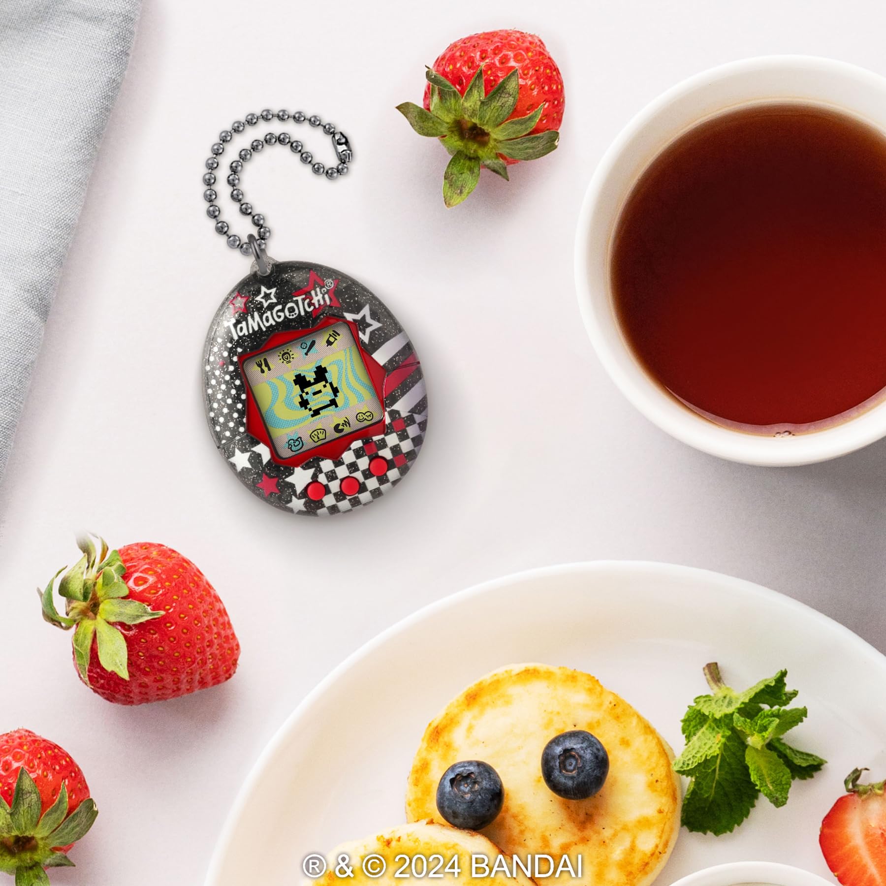 Bandai Tamagotchi Original Rock Glitter Digital Pet - Electronic Virtual Pet Toy for Kids 8+ 15