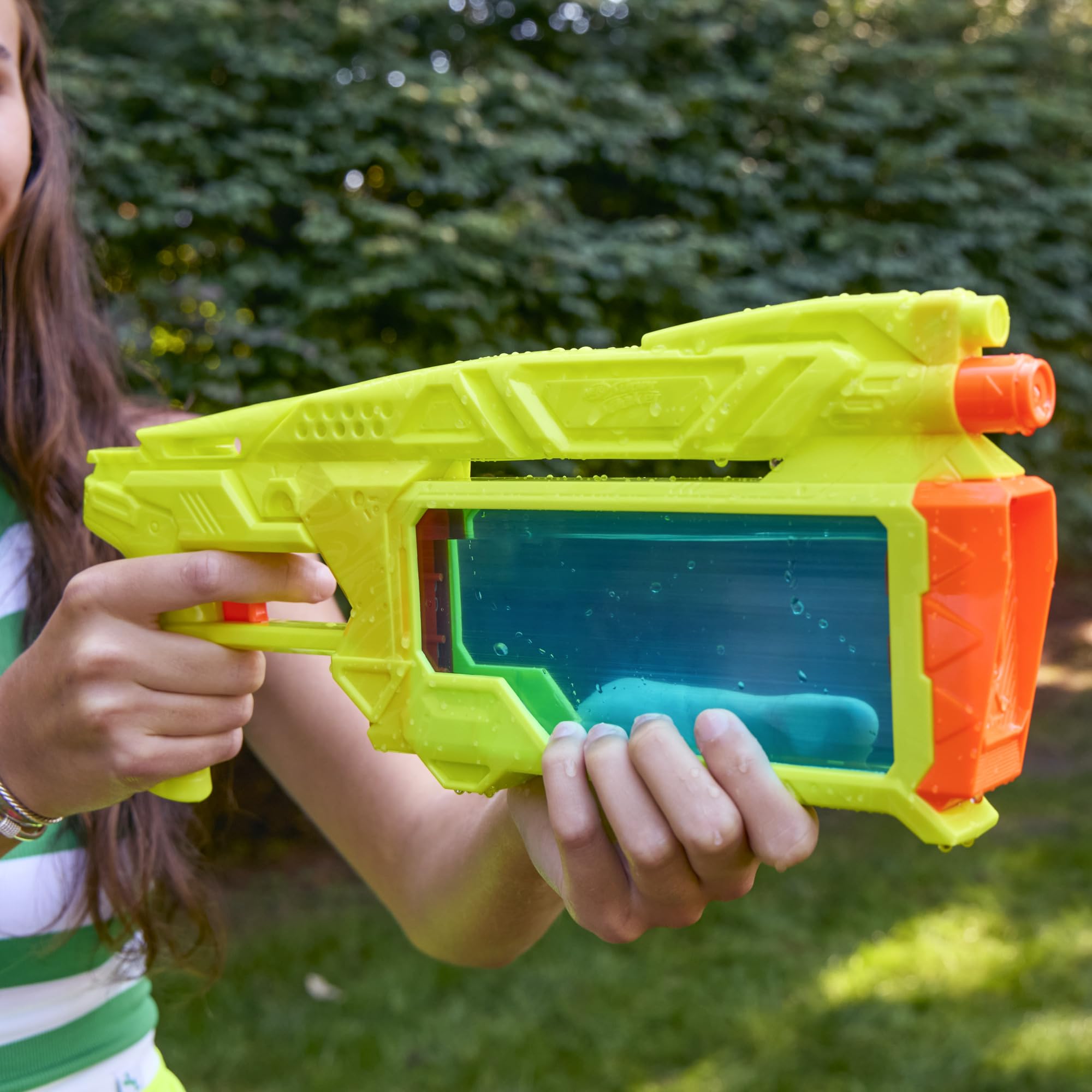Super Soaker Dunk-Fill+ Water Blaster - Instant Fill Tank | 358ml Capacity | Ages 6+ 6