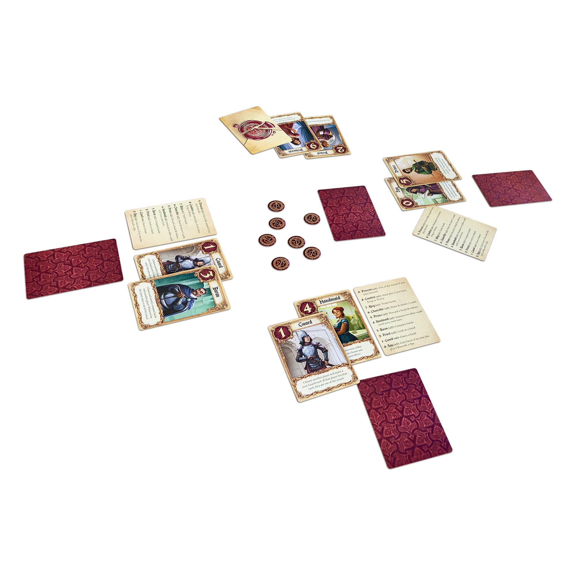 Z-Man Games Love Letter - Eco-Friendly Family Card Game for Ages 10+