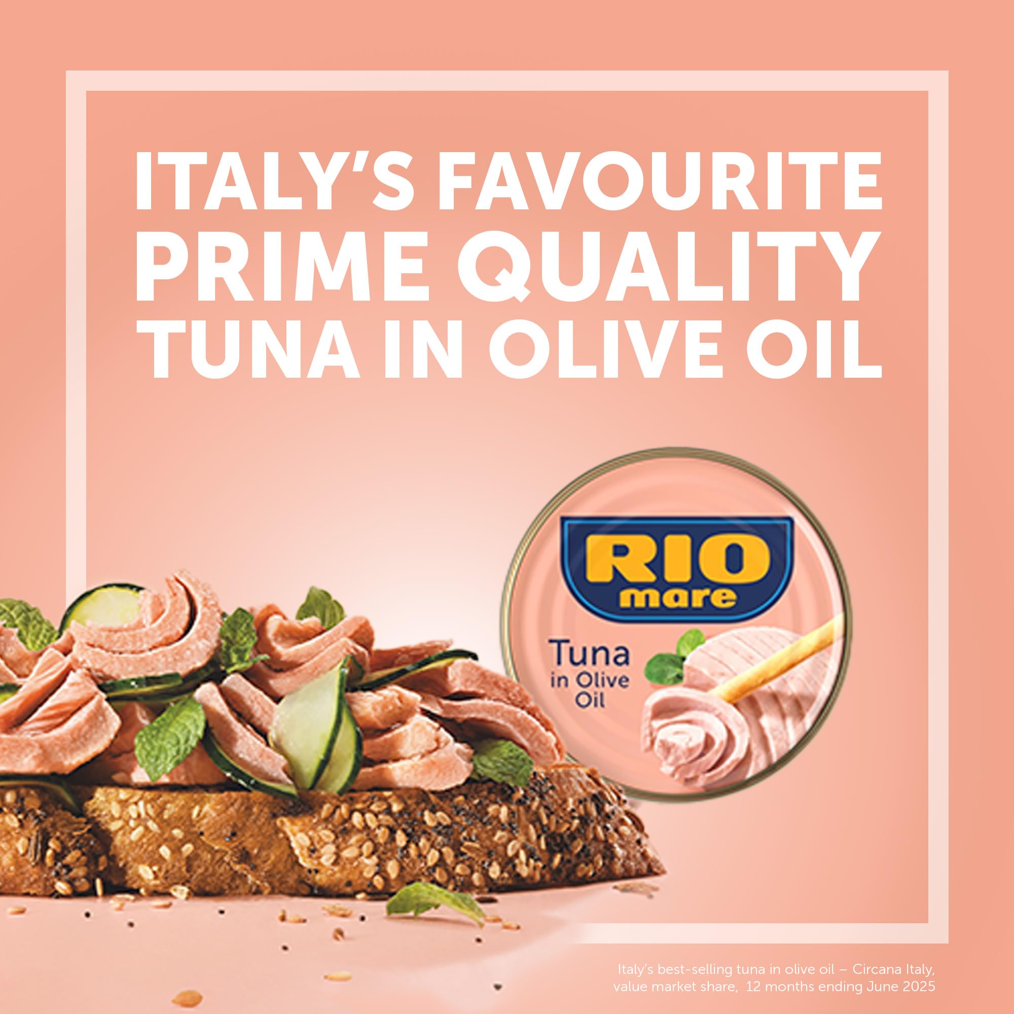 Rio Mare Tuna in Olive Oil - 80g Can, Pack of 3 | Rich in Protein & Omega-3 3