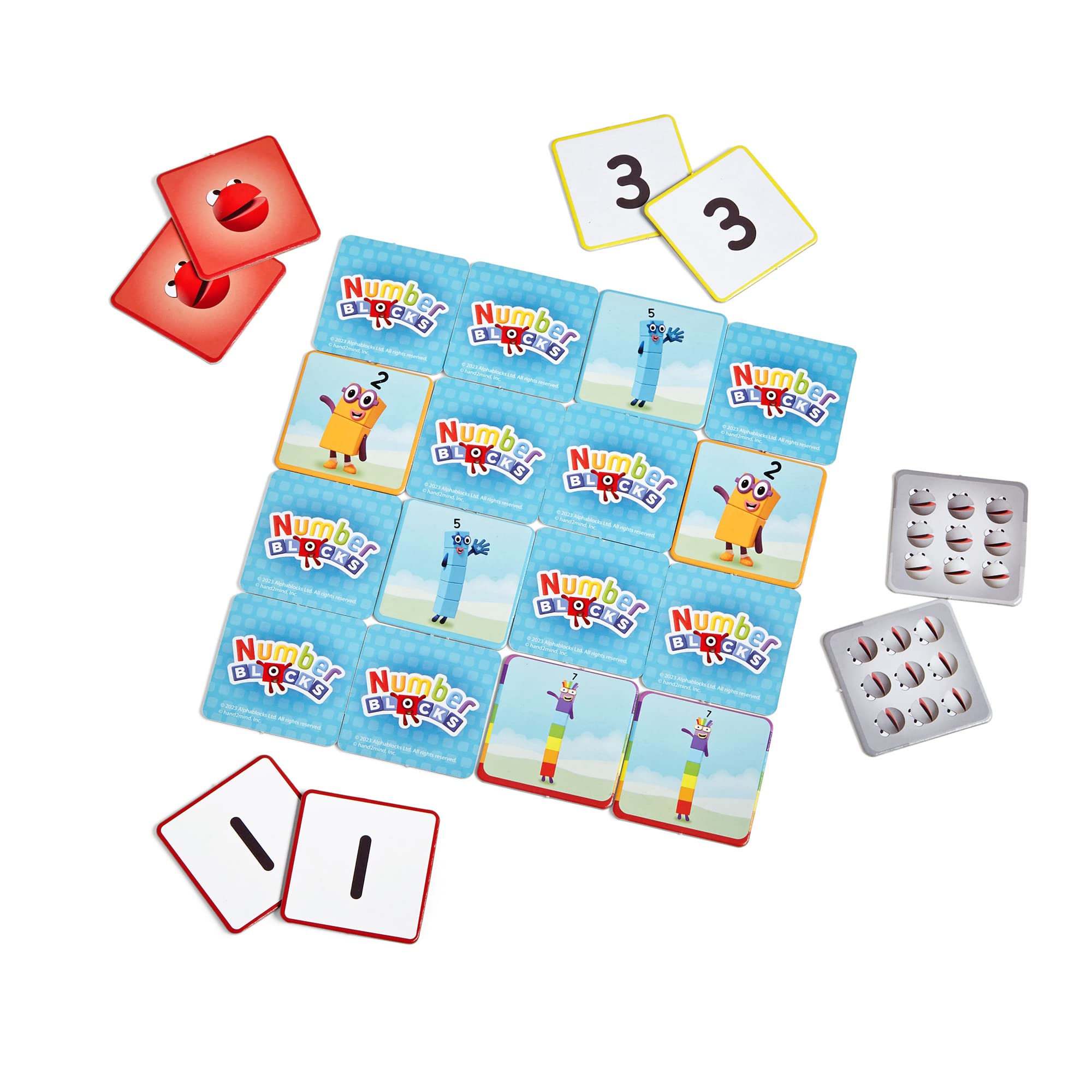 Learning Resources Numberblocks Memory Match Game - Ages 3+ | 80 Cards | Travel Friendly 2