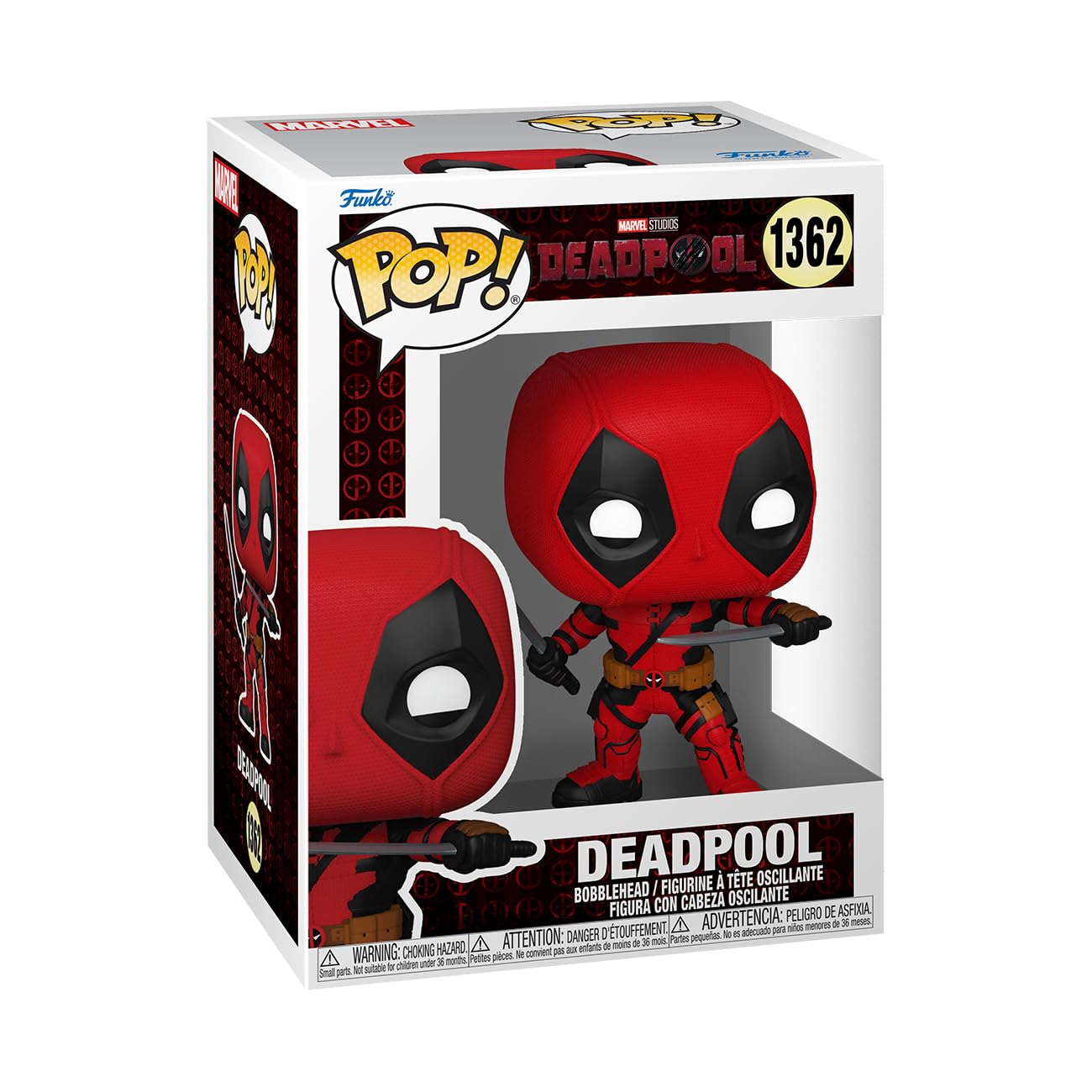 Funko POP! Marvel: Deadpool & Wolverine - Deadpool Collectable Vinyl Figure | 3.75 in 1