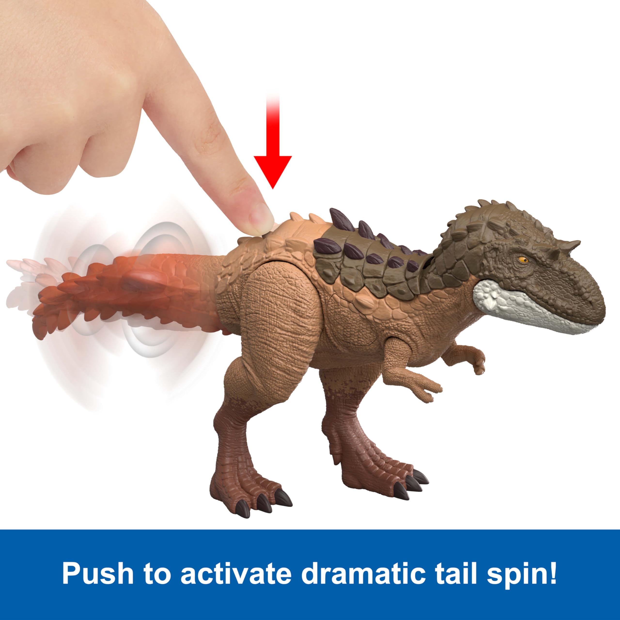 Mattel Jurassic World Gigantic Thrashers Gorgosaurus Dinosaur Action Figure | 14.9 Inches Long | Ages 4+ 3