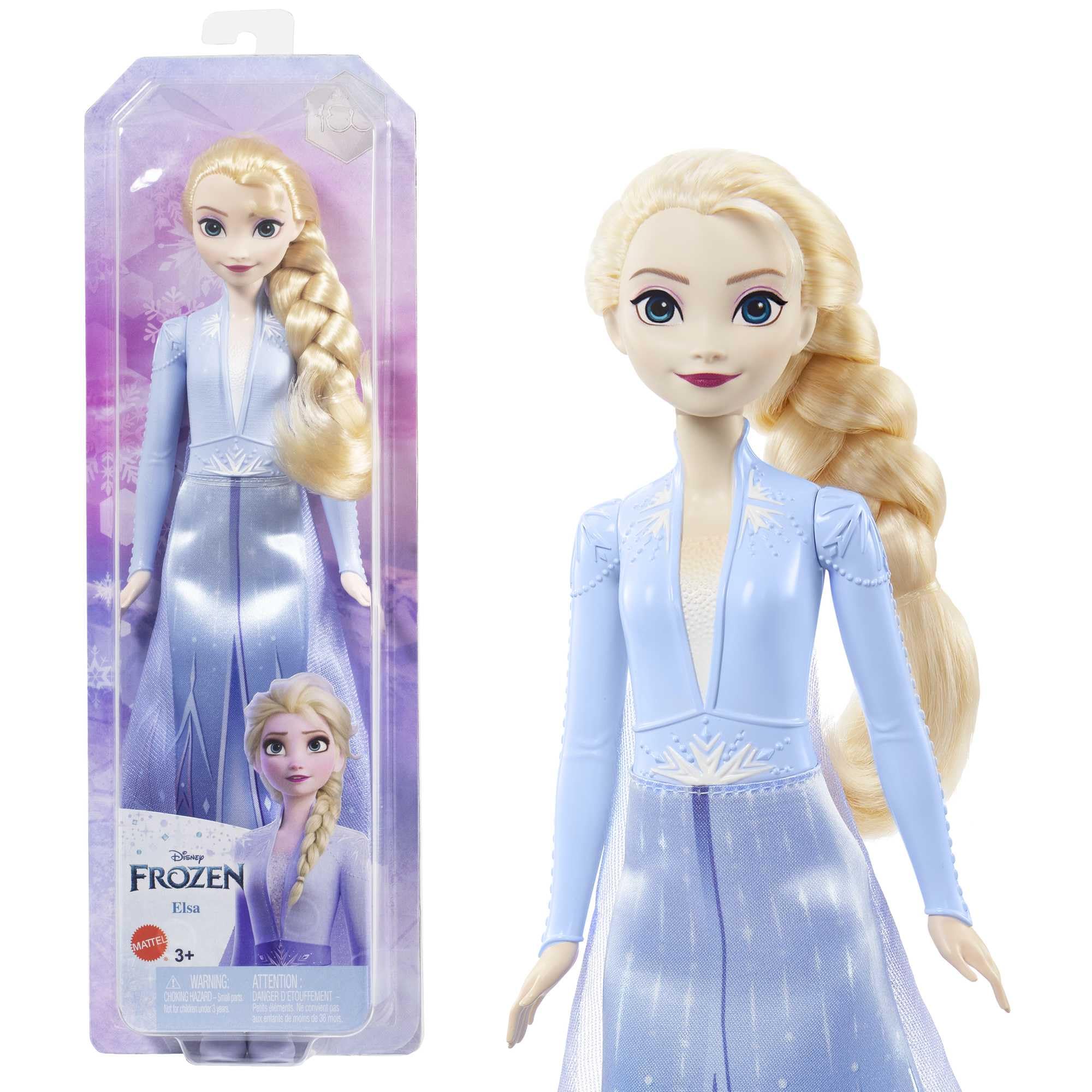 Mattel Disney Frozen 2 Elsa Fashion Doll with Signature Clothing and Accessories | Age 3+