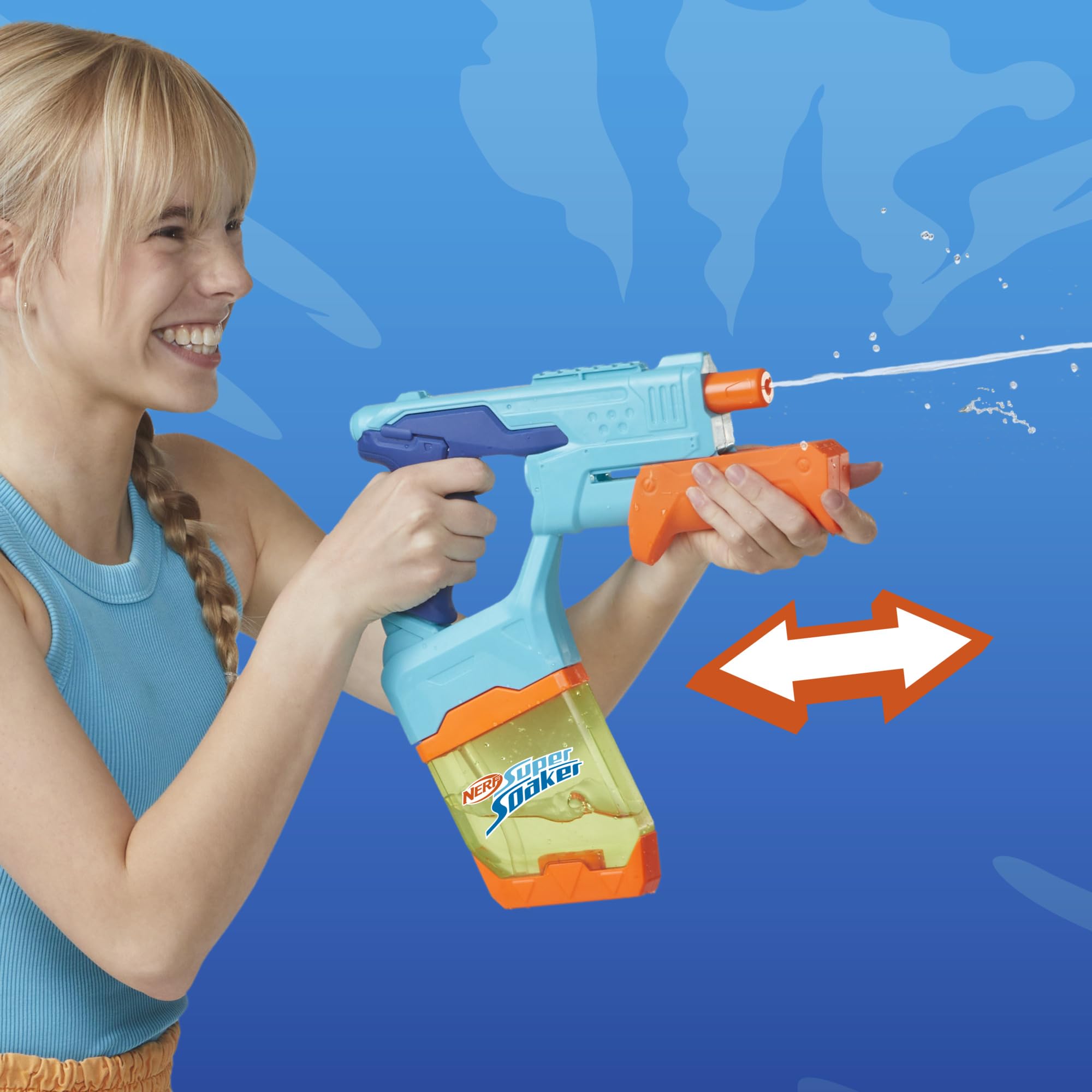 Super Soaker Nerf Dunk-Fill Water Blaster 2-Pack | Instant Fill Tanks | Ages 6+ 6