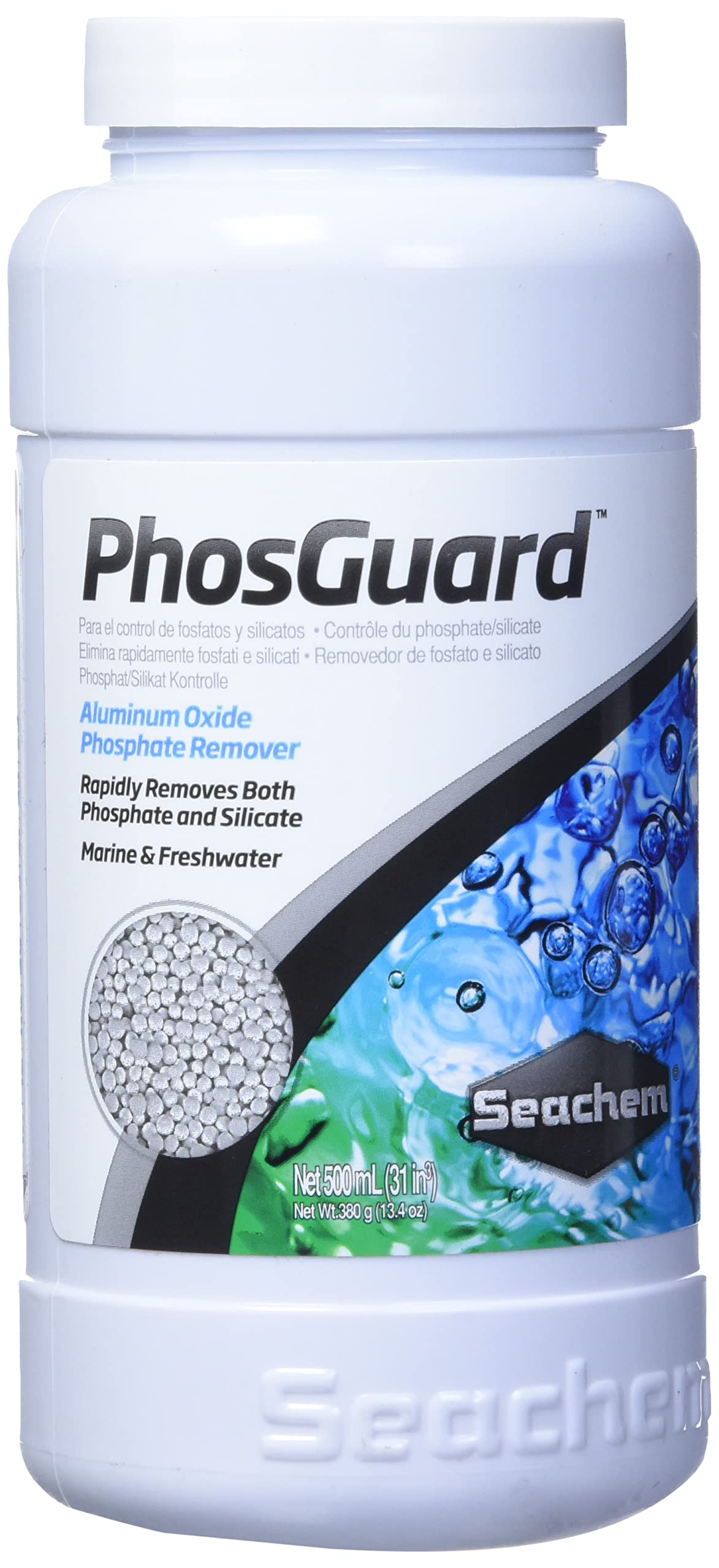Seachem PhosGuard Water Treatment - Removes Silicate & Phosphate | 500 ml