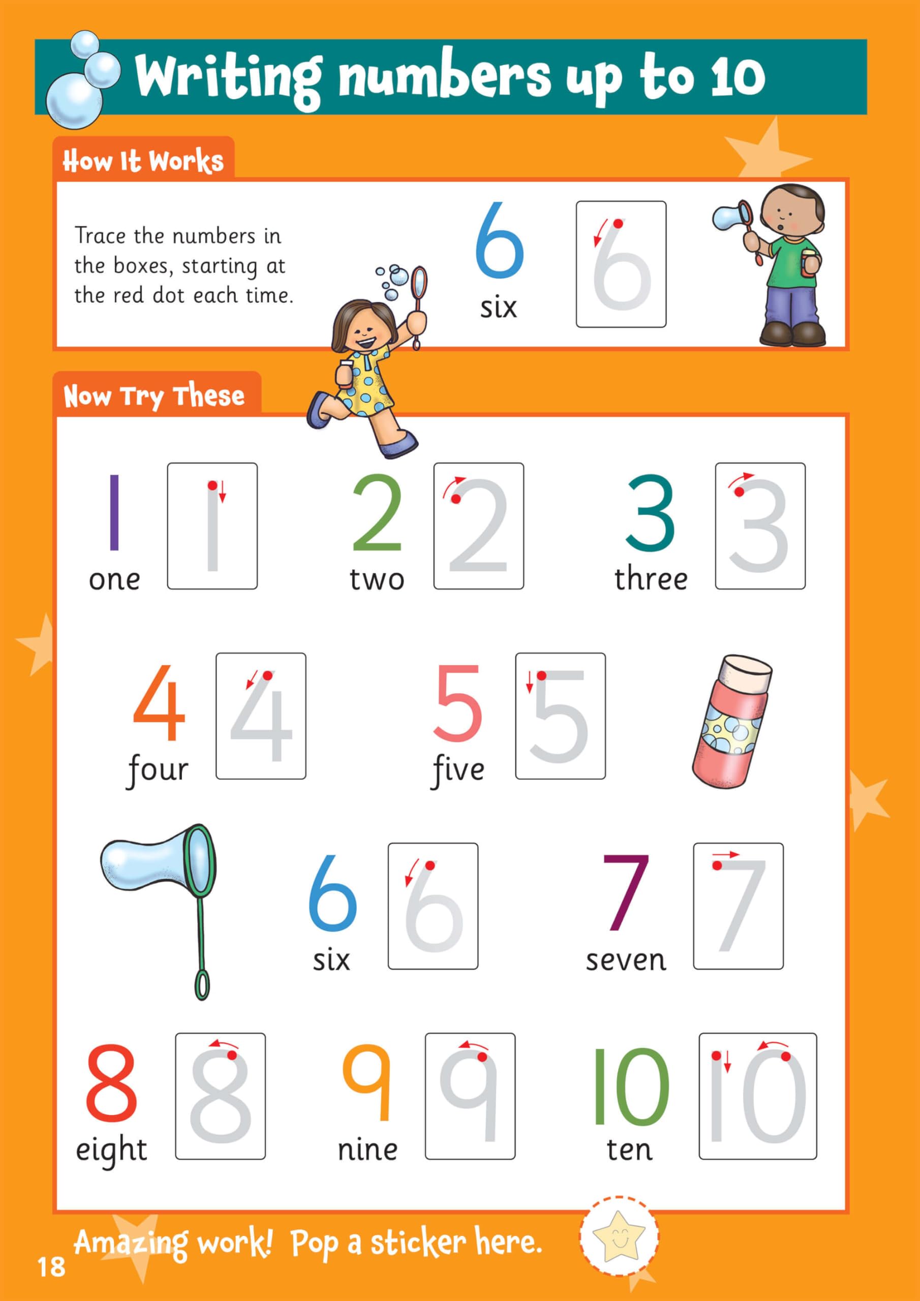 CGP 10 Minutes a Day Starting School Activity Book for Ages 4-5 | Over 100 Stickers 4