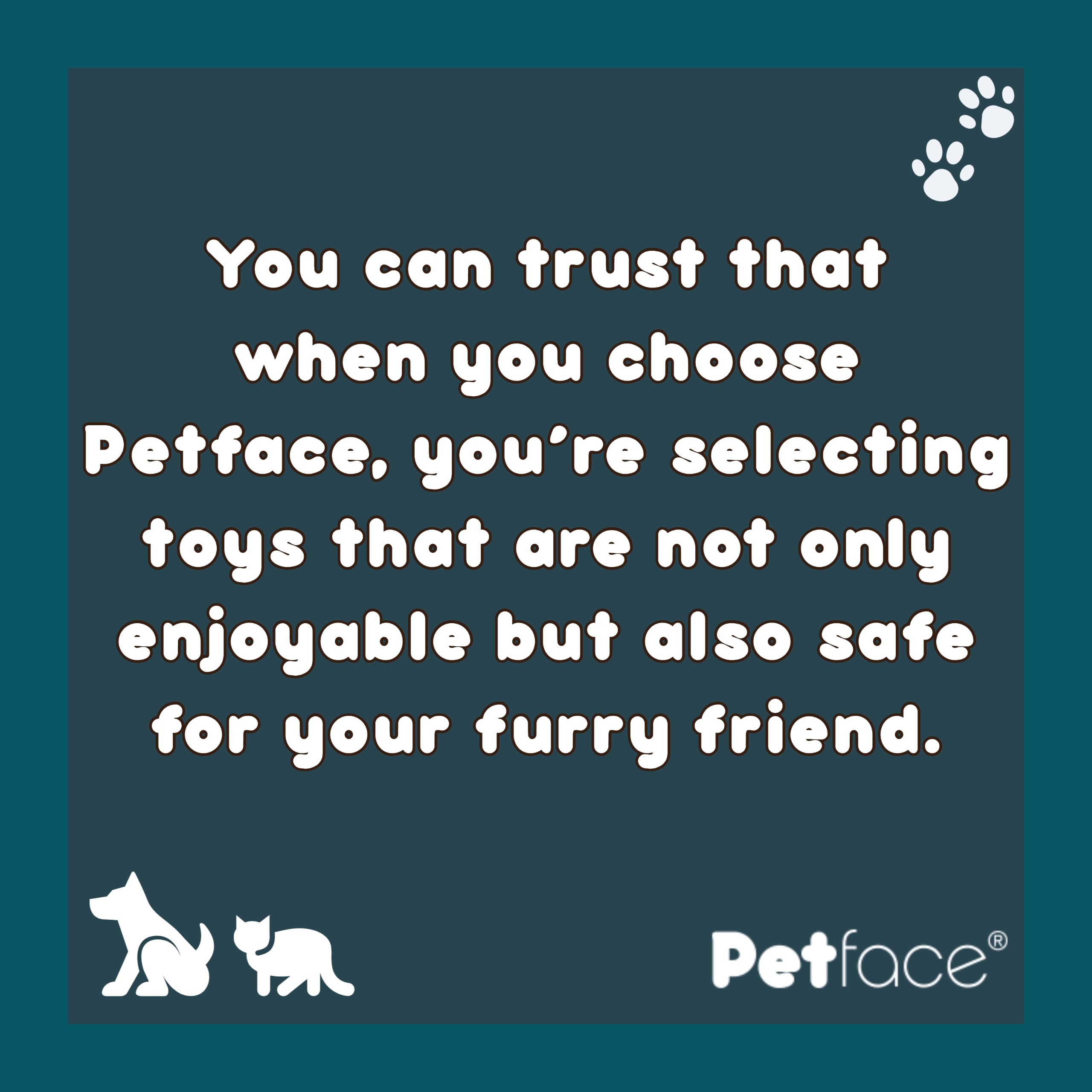 Petface Toyz Rope Ball Tugger Dog Toy for Medium & Large Breeds | Durable Synthetic 5