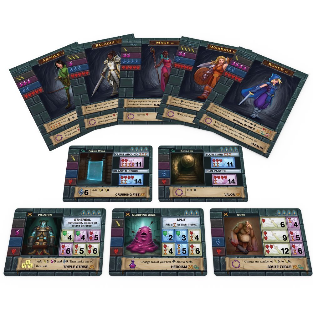 Asmadi Games One Deck Dungeon Brettspiel