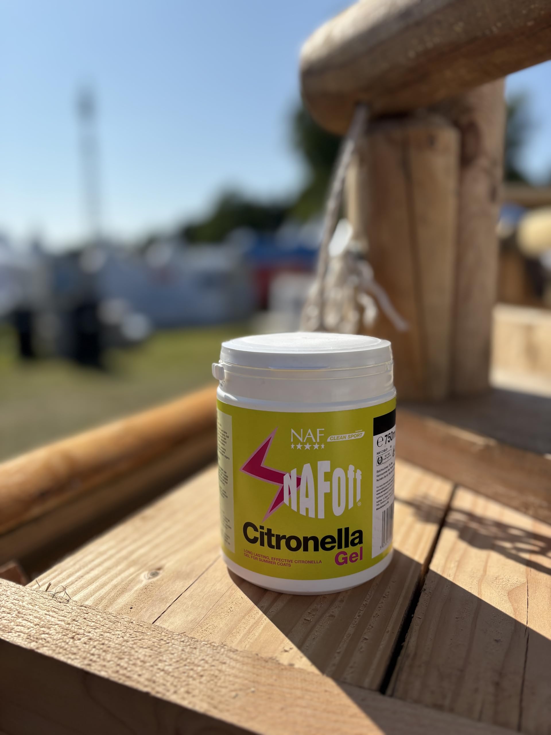 NAF Off Citronella Gel - Natural Fly & Mosquito Repellent for Horses | 750g Gel 3