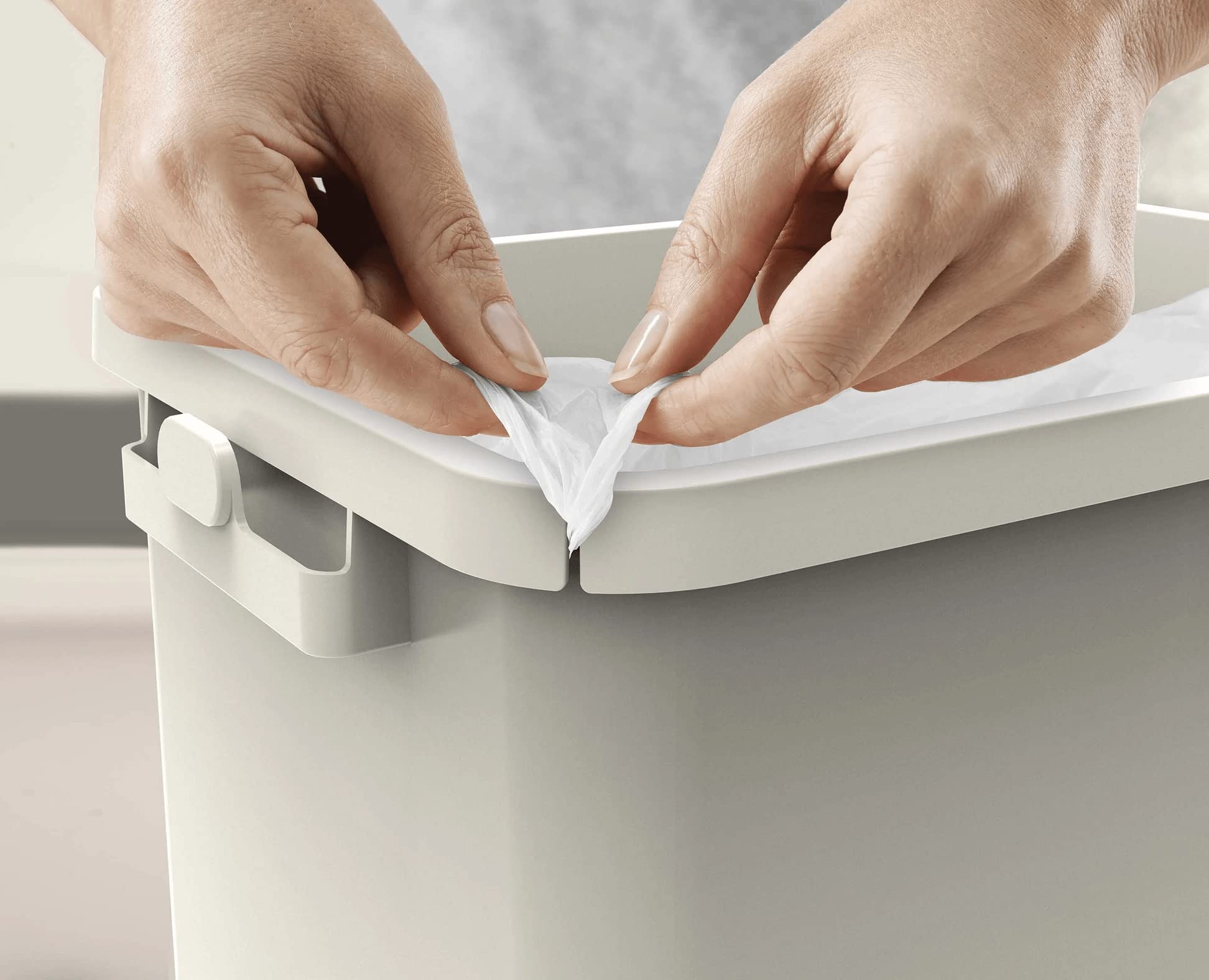 Joseph Joseph IW6 30-Liter-Müllbeutel mit Kordelzug (20er-Pack) - Transparent