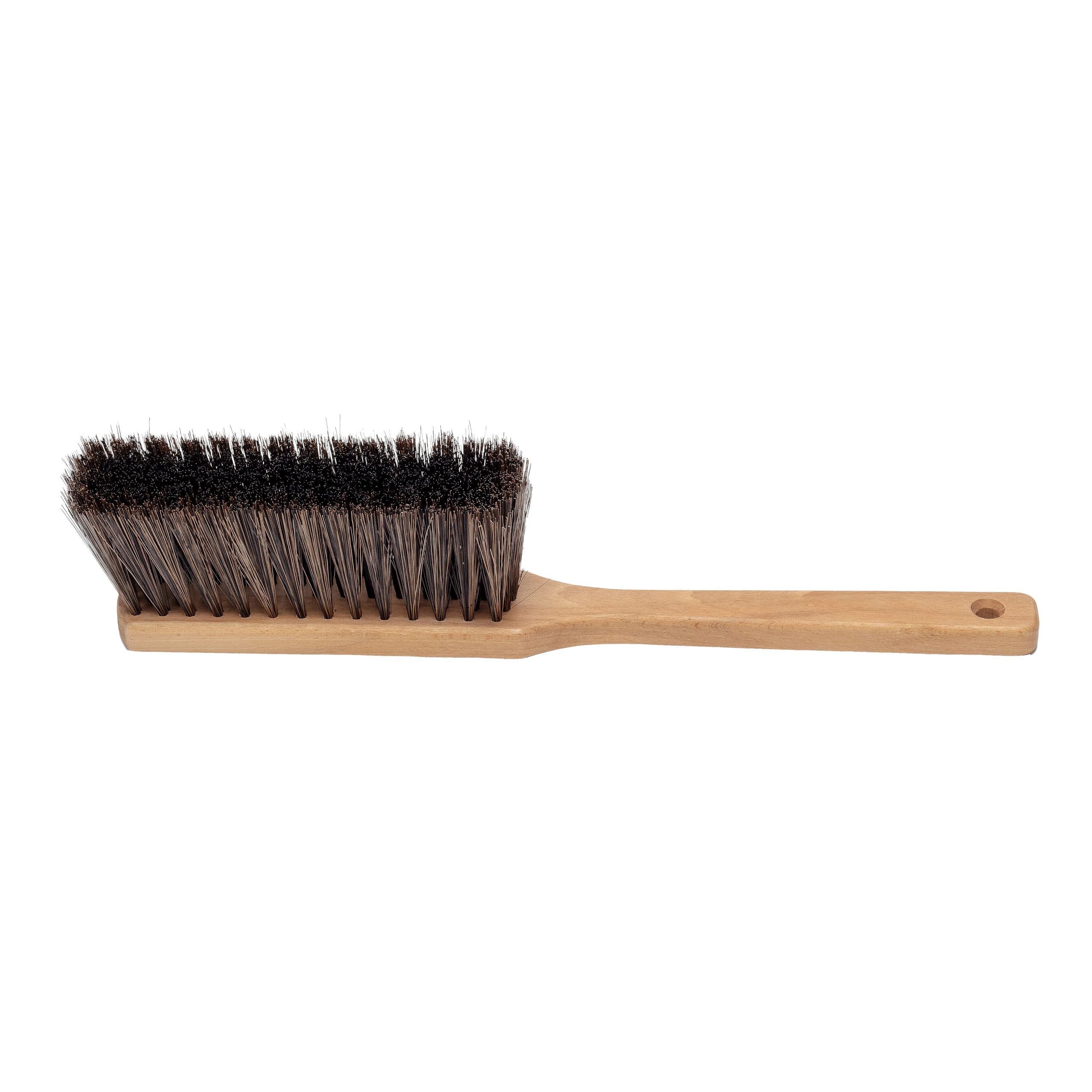 Amtech 360mm Wooden Hand Brush - Firm Bristles | Comfortable Grip | Indoor Cleaning