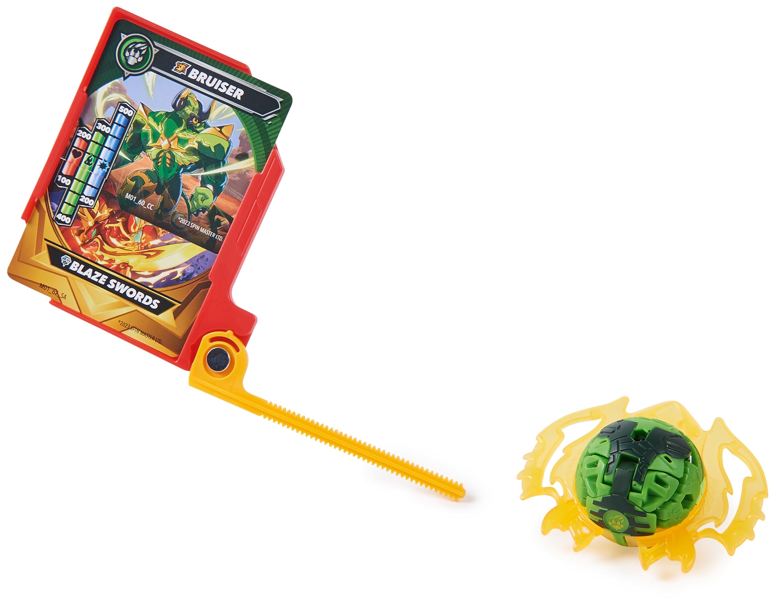 BAKUGAN Battle 5-Pack - Special Attack Bruiser, Dragonoids, Hammerhead, Nillious | Customizable Spinning Action Figures 8