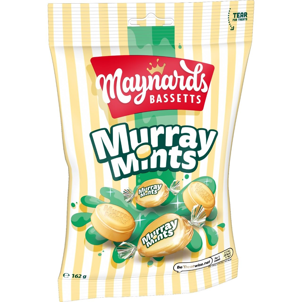 Maynards Bassetts Murray Mints Sweets Bag - Creamy Mint Flavour | 162 g 3