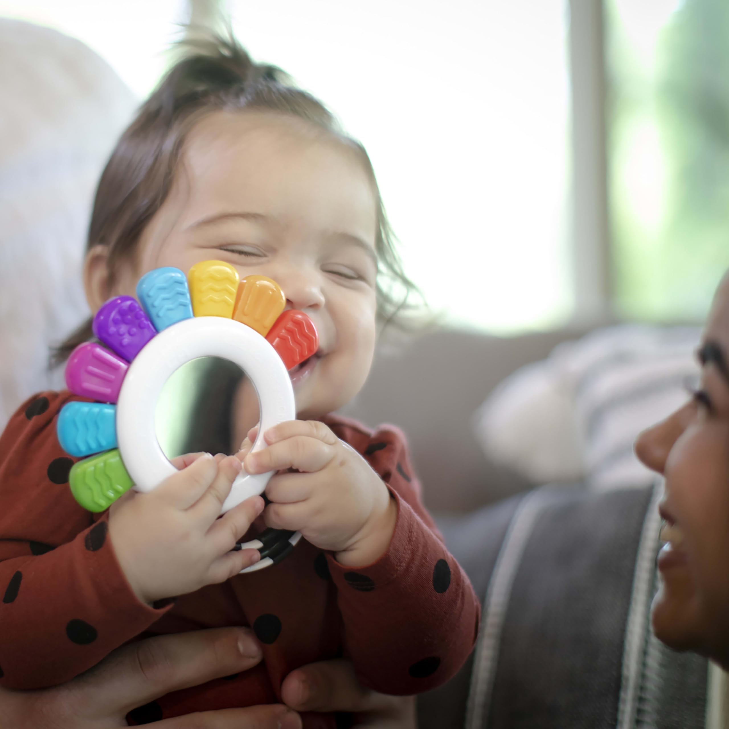 Baby Einstein Outstanding Opus The Octopus Sensory Rattle and Teether Toy, BPA Free, 3 Months+ 9