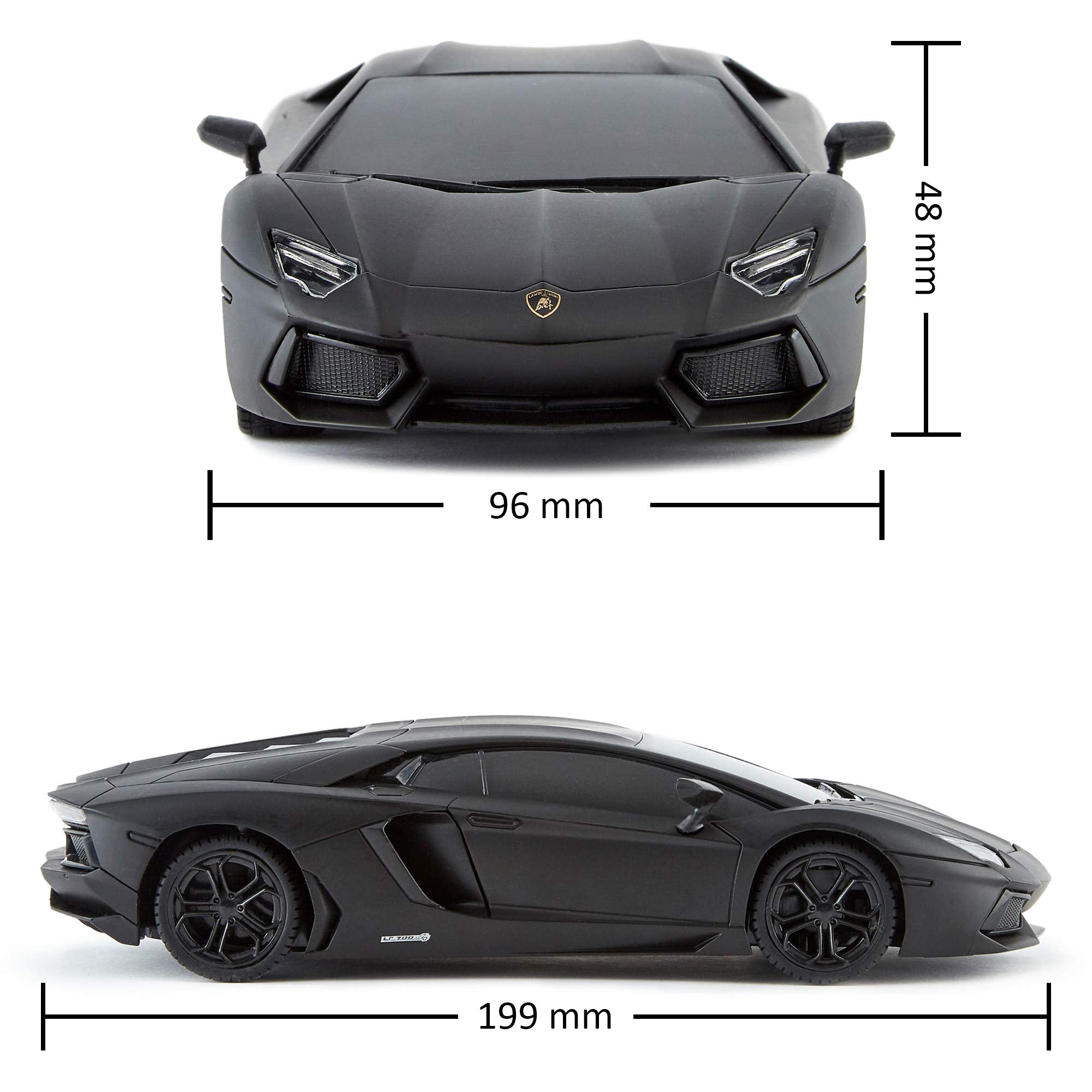 Lamborghini Aventador 1:24 Scale Remote Control Car - 2.4Ghz Racing with LED Lights 4