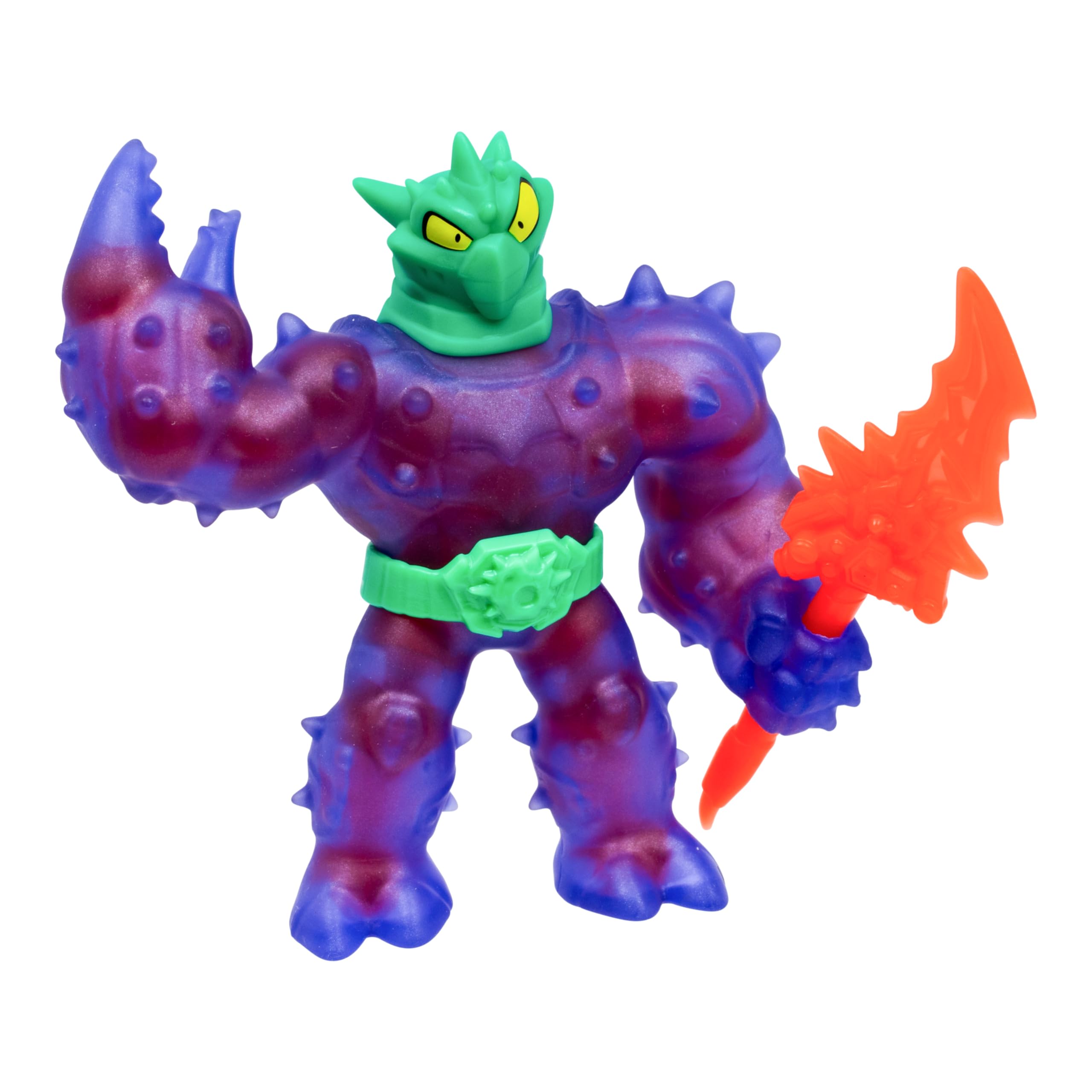 Heroes of Goo Jit Zu Meteor Madness Battle Cacticus Action Figure | Stretches to 3x Size | Thunder Spear Accessory 5