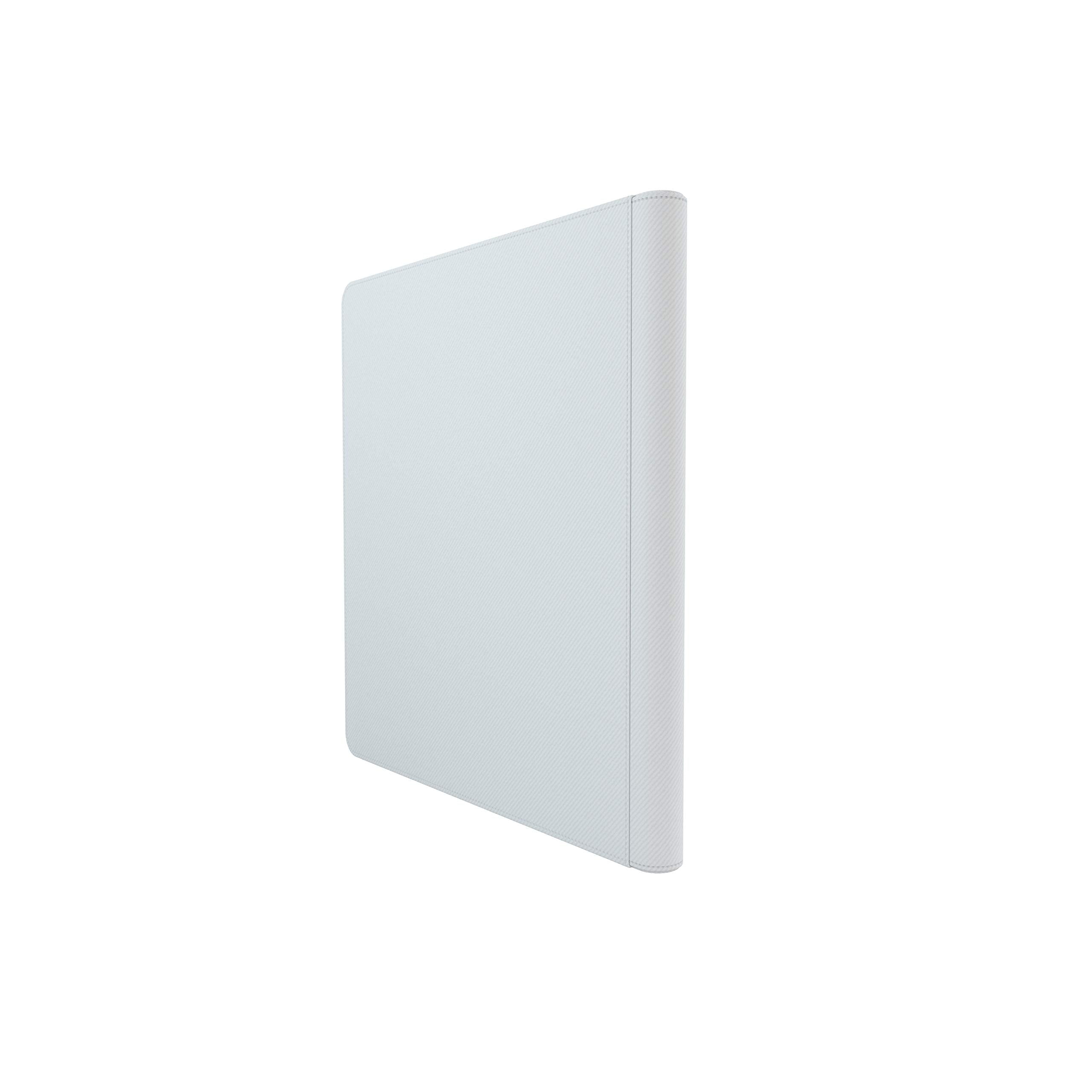 Gamegenic Zip-Up Album - 480 Card Capacity | Side-Loading Pockets | Rigid Cover | White 3