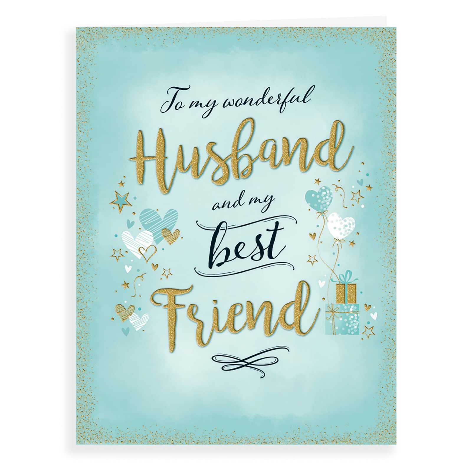 Piccadilly Greetings Husband Birthday Card | 8 x 6 Inches | Envelope Included