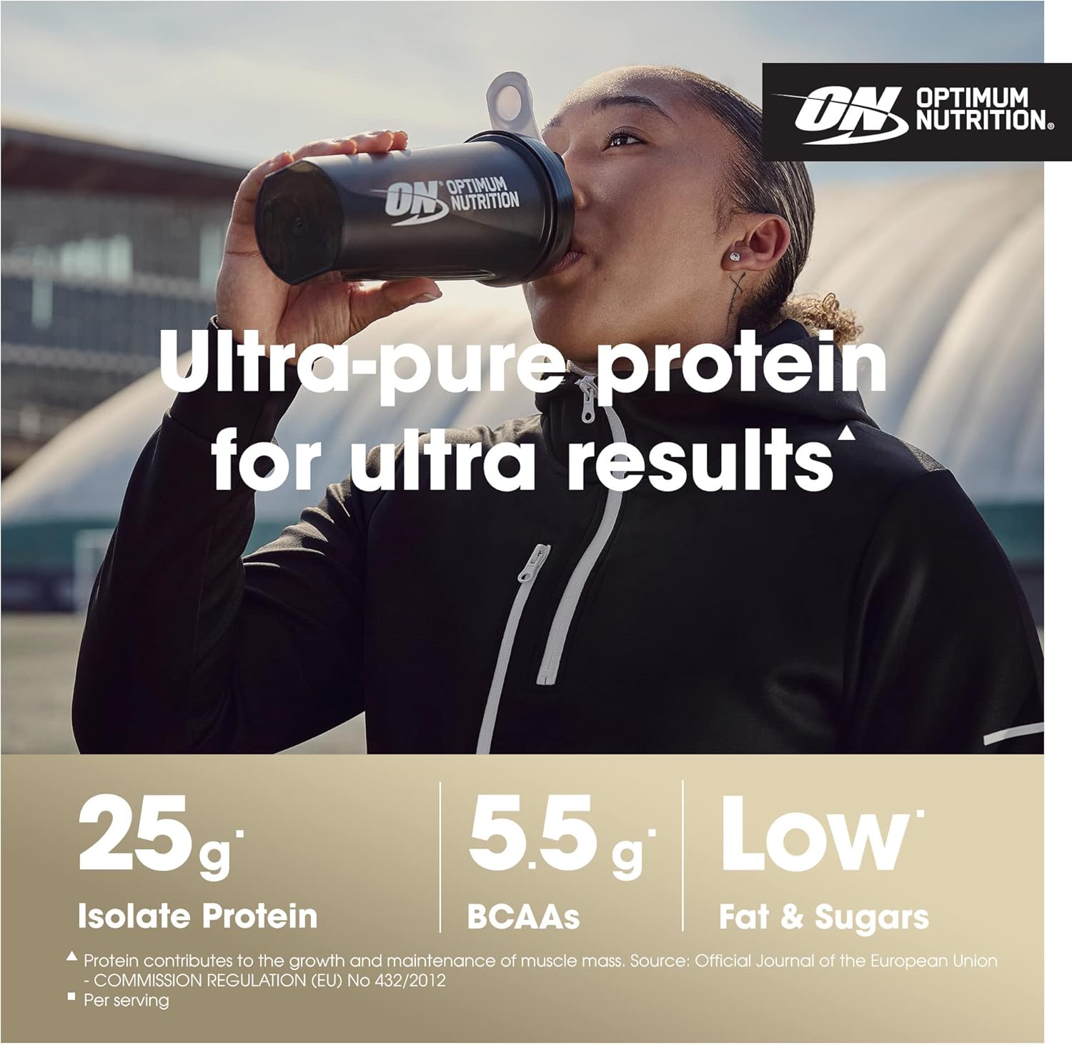 Optimum Nutrition Gold Standard 100 % Isolate Whey Proteinpulver – Proteinreiche Fitnessunterstützung 10