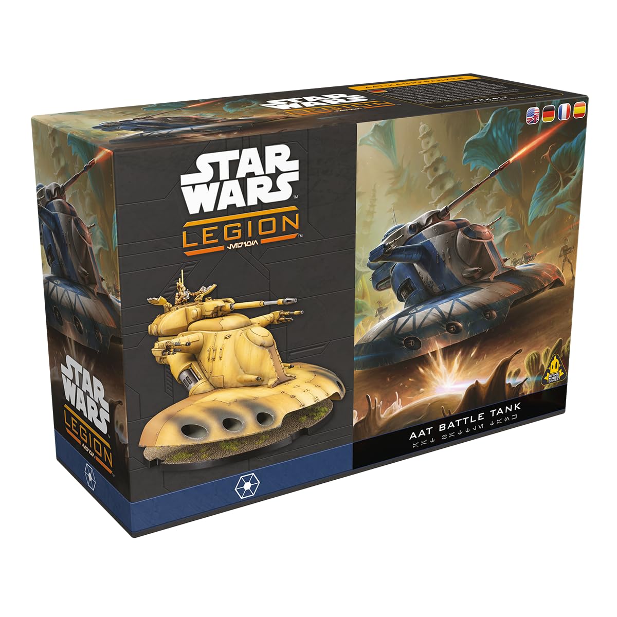 Asmodee Star Wars Legion - AAT Battle Tank Miniatures Tabletop Game Expansion | Multilingual Reissue