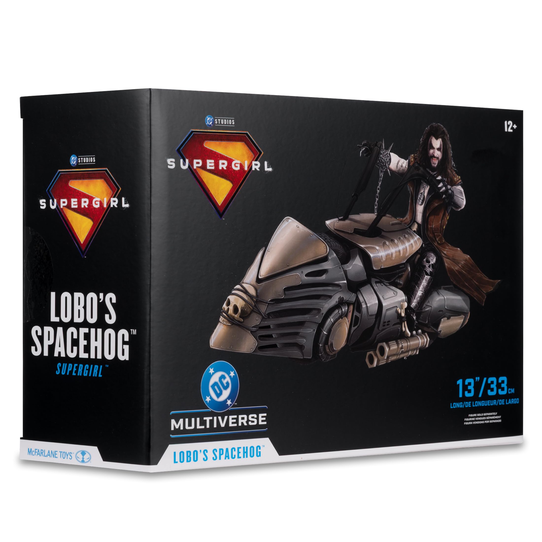McFarlane DC Multiverse Lobo's Spacehog Vehicle - 13" Long | Fits 7" Figures | Supergirl Movie 6