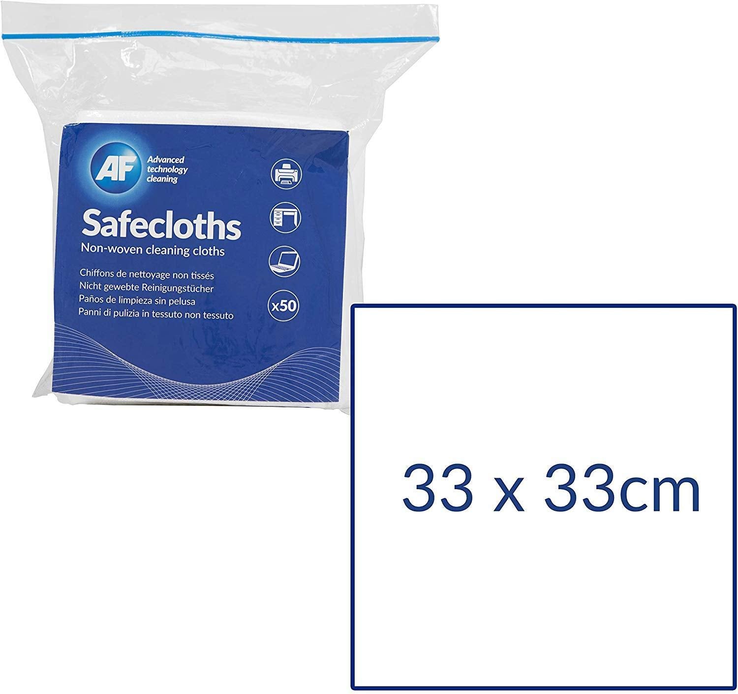 AF Safecloths - Highly Absorbent Lint-Free Wipes for General Use | 340x320mm | Pack of 50 5