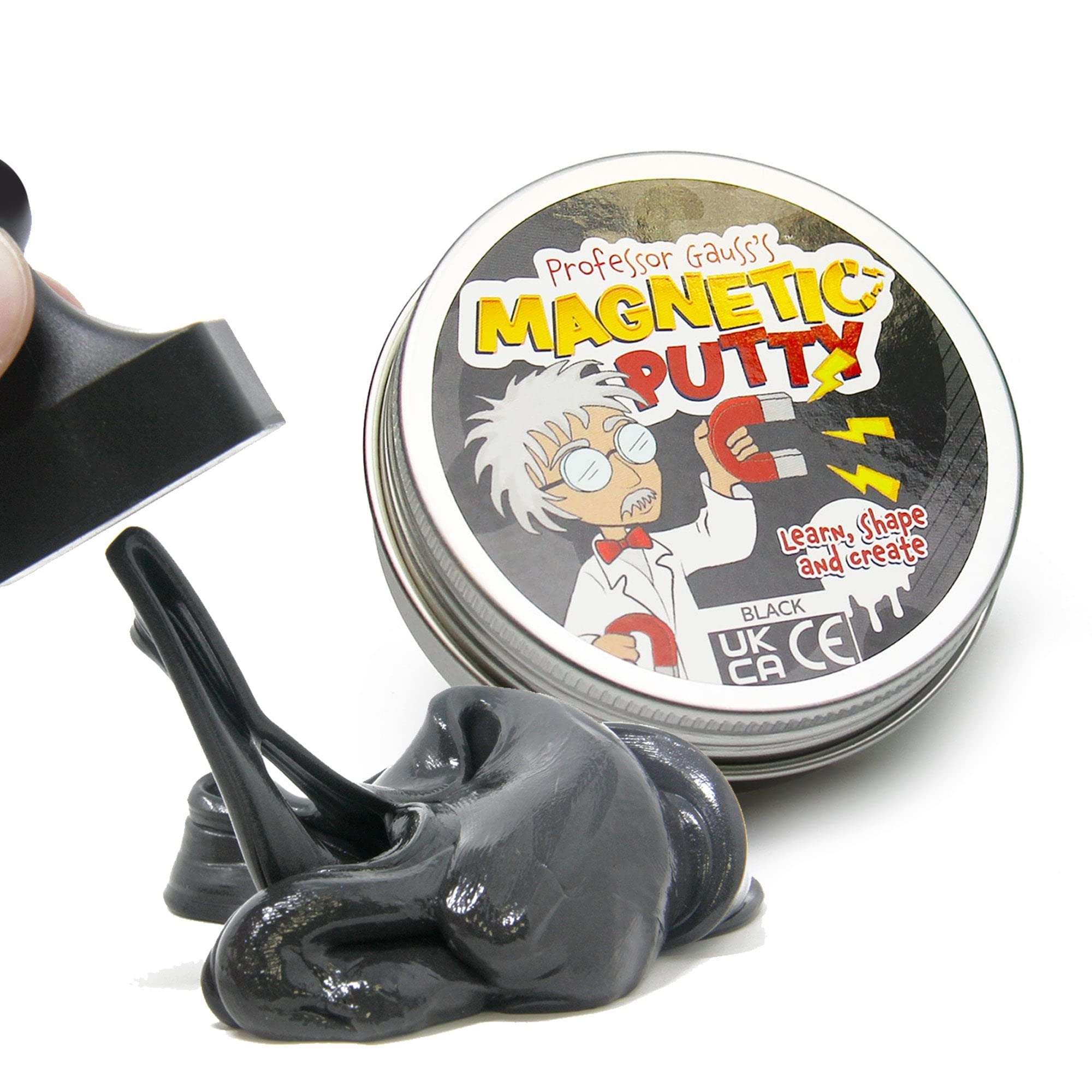Professor Gauss™ Magnetic Putty with Skittle Magnet - Educational Science Toy for Kids